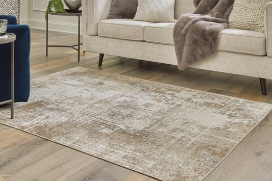 Grifflain Tan/Brown/Gray 5' x 7' Rug