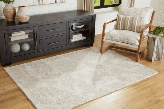 Chadess Linen/Taupe 5' x 7' Rug