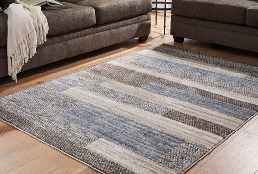 Sethburn Cream/Brown/Gray Medium Rug