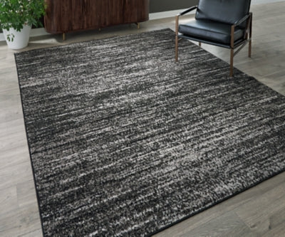 Abageal Black/White Large Rug - Ornate Home