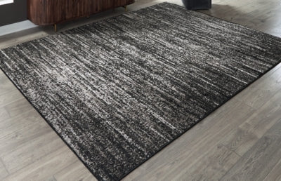 Abageal Black/White Medium Rug - Ornate Home