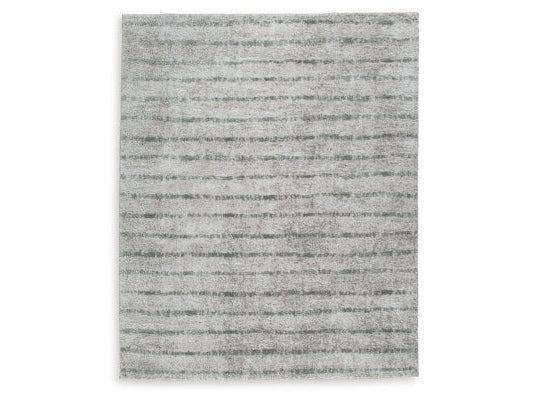 Laddway Cream/Green Large Rug - Ornate Home