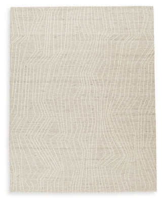 Varahill Gray/Ivory Large Rug - Ornate Home