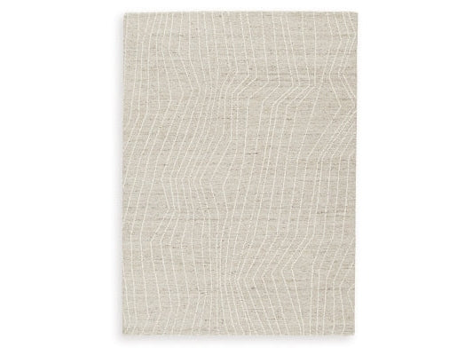 Varahill Gray/Ivory Medium Rug - Ornate Home