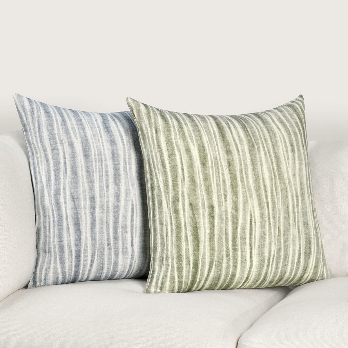 RN Holston Blue 22x22 Throw Pillow (Set of 2) - Ornate Home