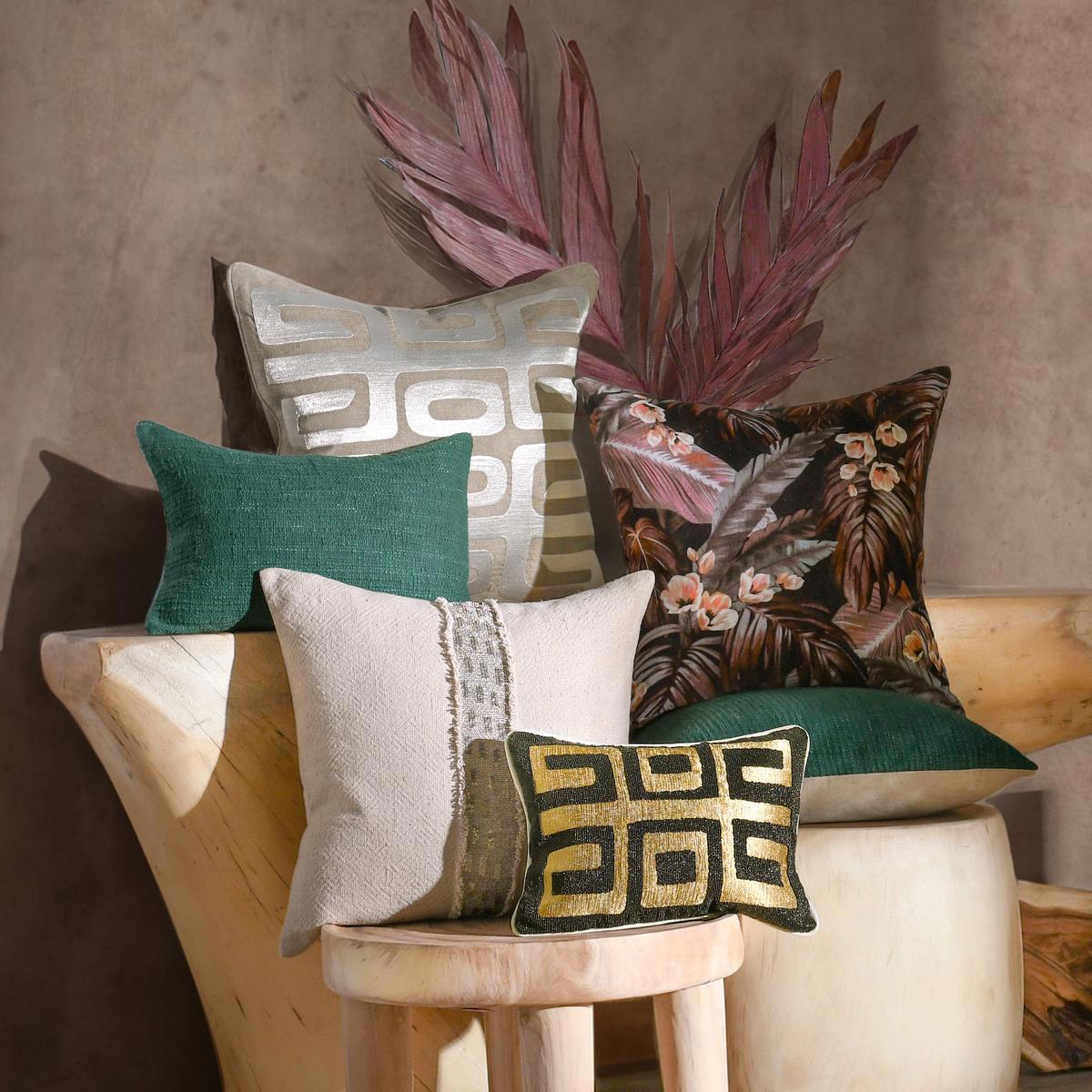 RO Dala Black/Gold 12x16 Throw Pillow (Set of 2) - Ornate Home