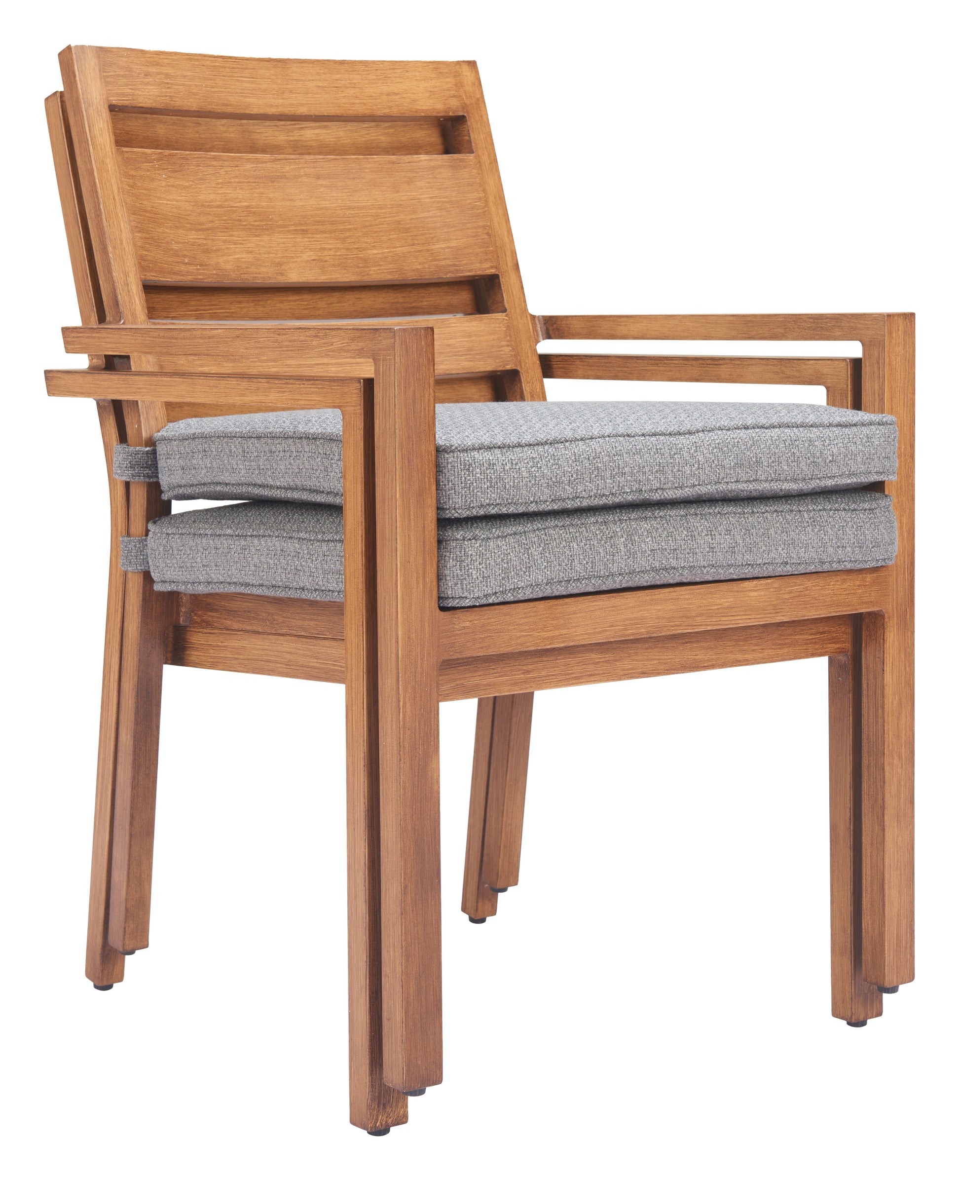 Rader Natural Outdoor Dining Chair (Set of 2) - Ornate Home