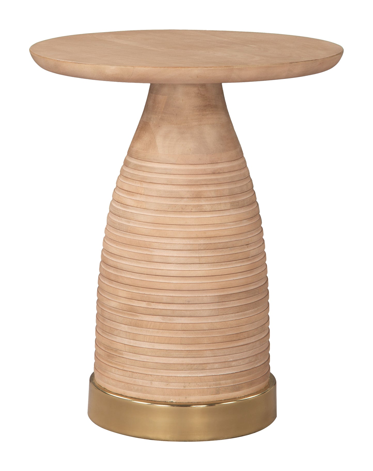 Radiant Natural Side Table - Ornate Home