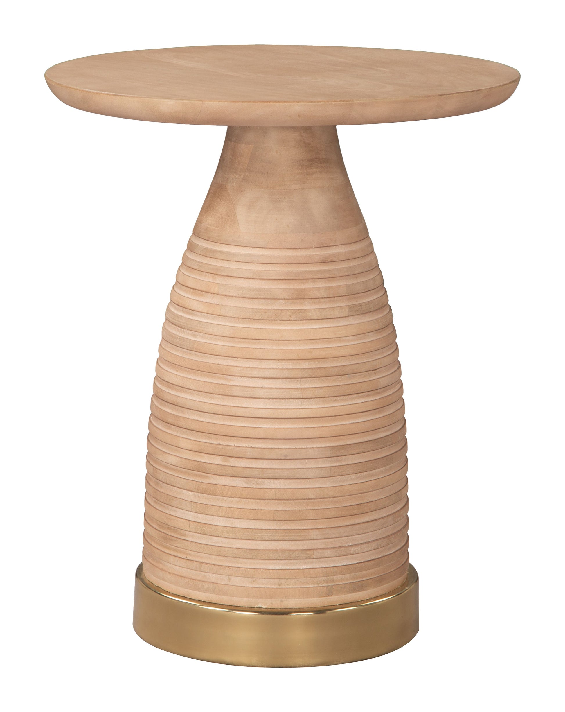 Radiant Natural Side Table - Ornate Home
