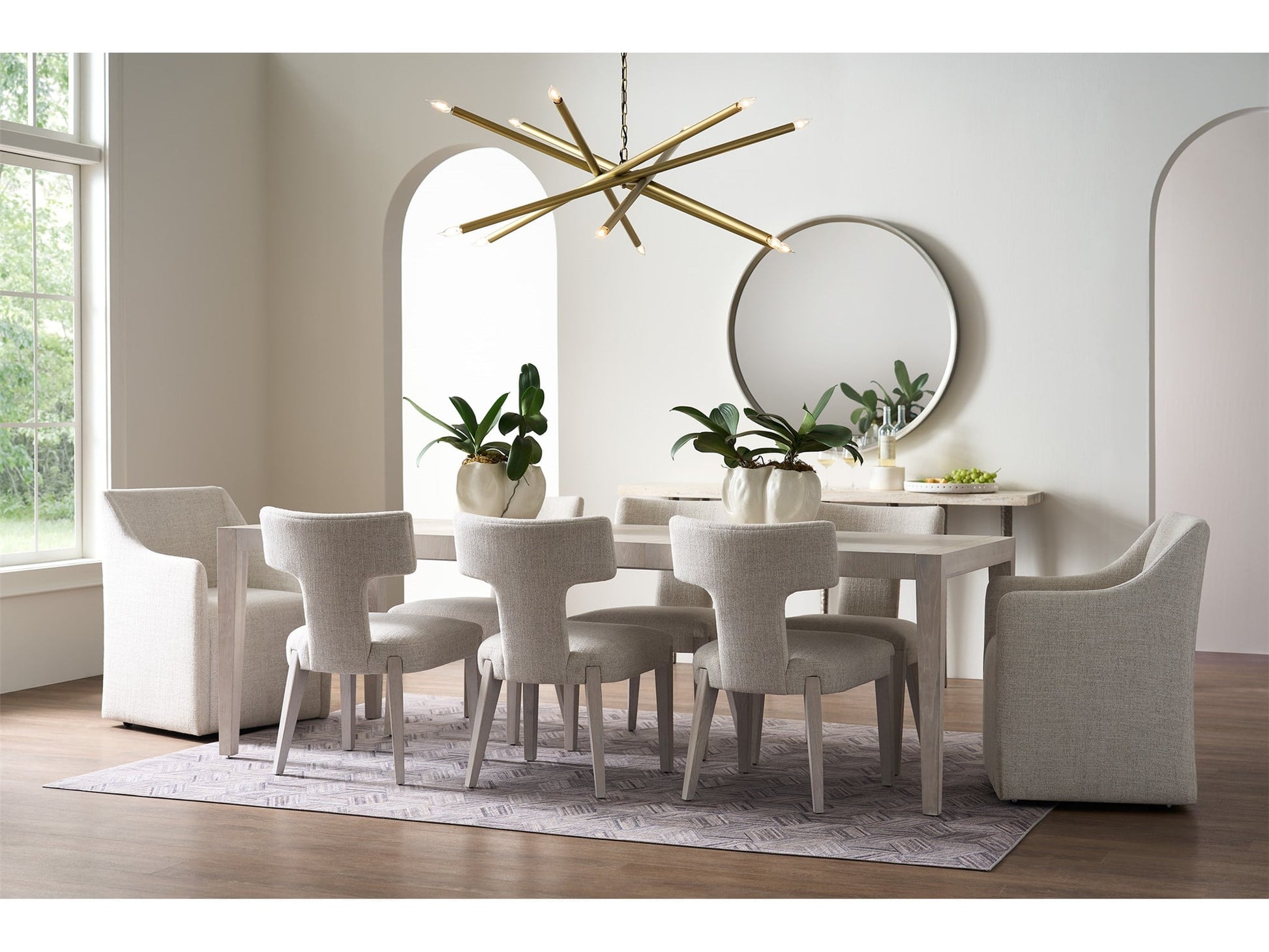 Raen White Oak/Cream Upholstered Side Chair (Set of 2) - Ornate Home