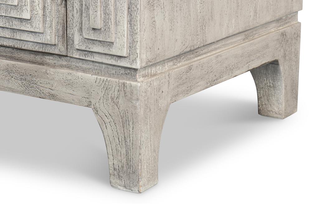 Rafina Grey Two Door Sideboard - Ornate Home
