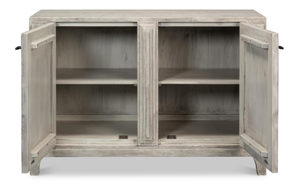 Rafina Grey Two Door Sideboard - Ornate Home