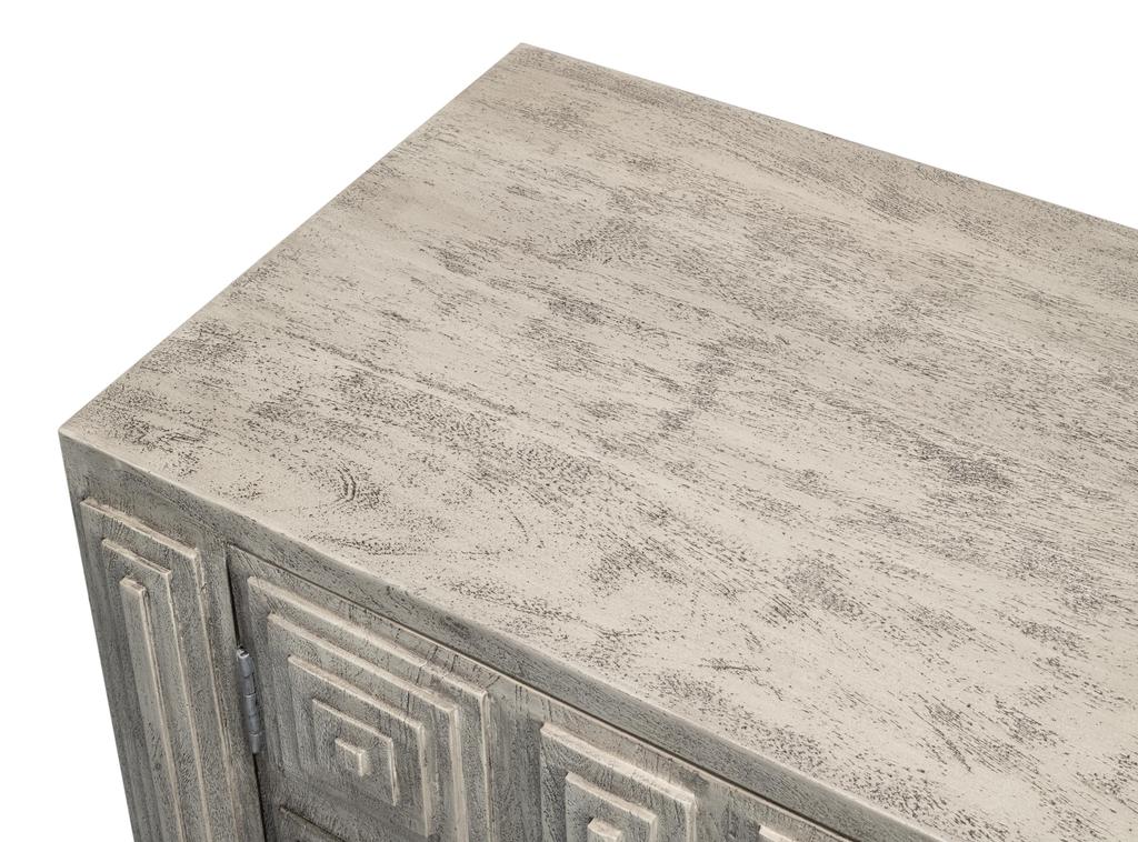 Rafina Grey Two Door Sideboard - Ornate Home