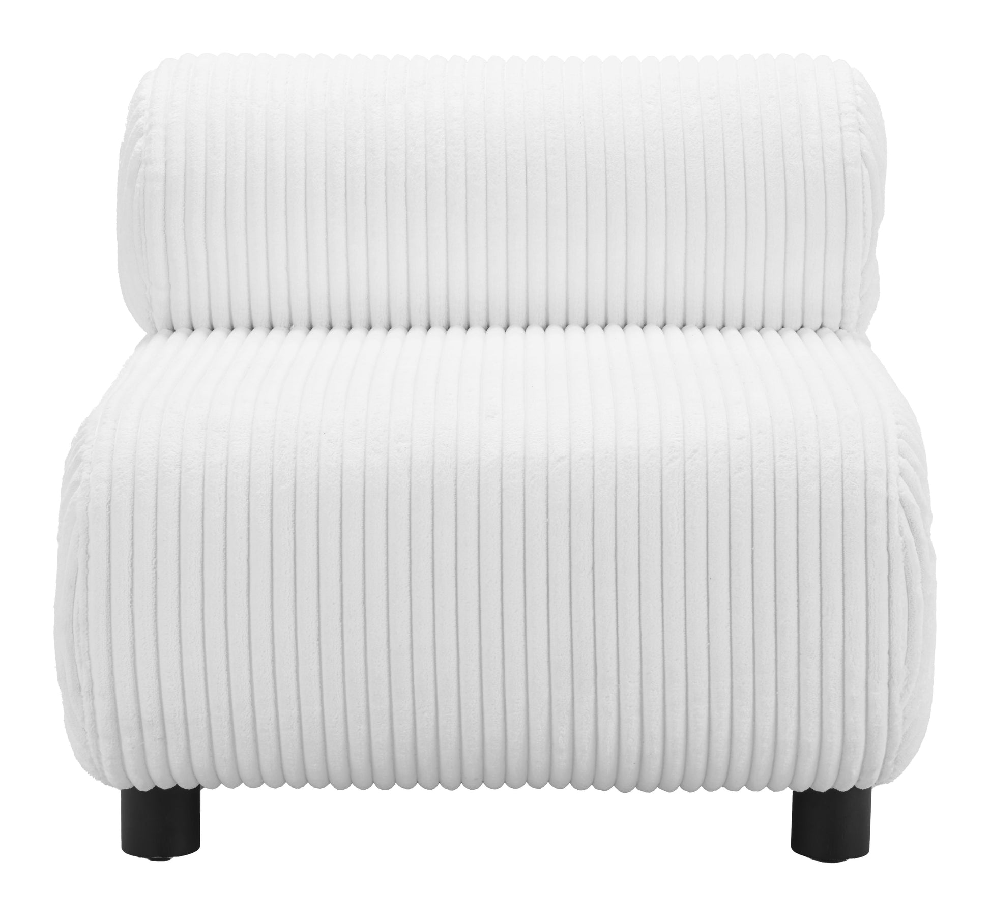 Rahat White Accent Chair - Ornate Home