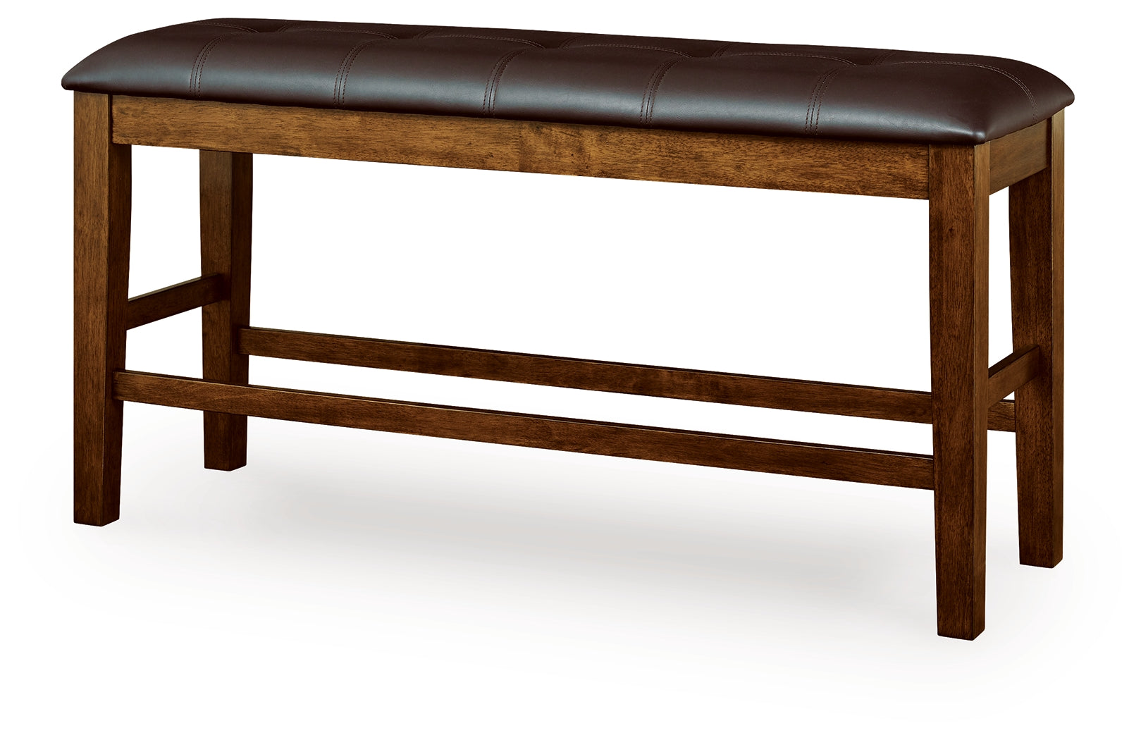 Ralene Medium Brown DBL Counter UPH Bench (1/CN)- Viva Furn