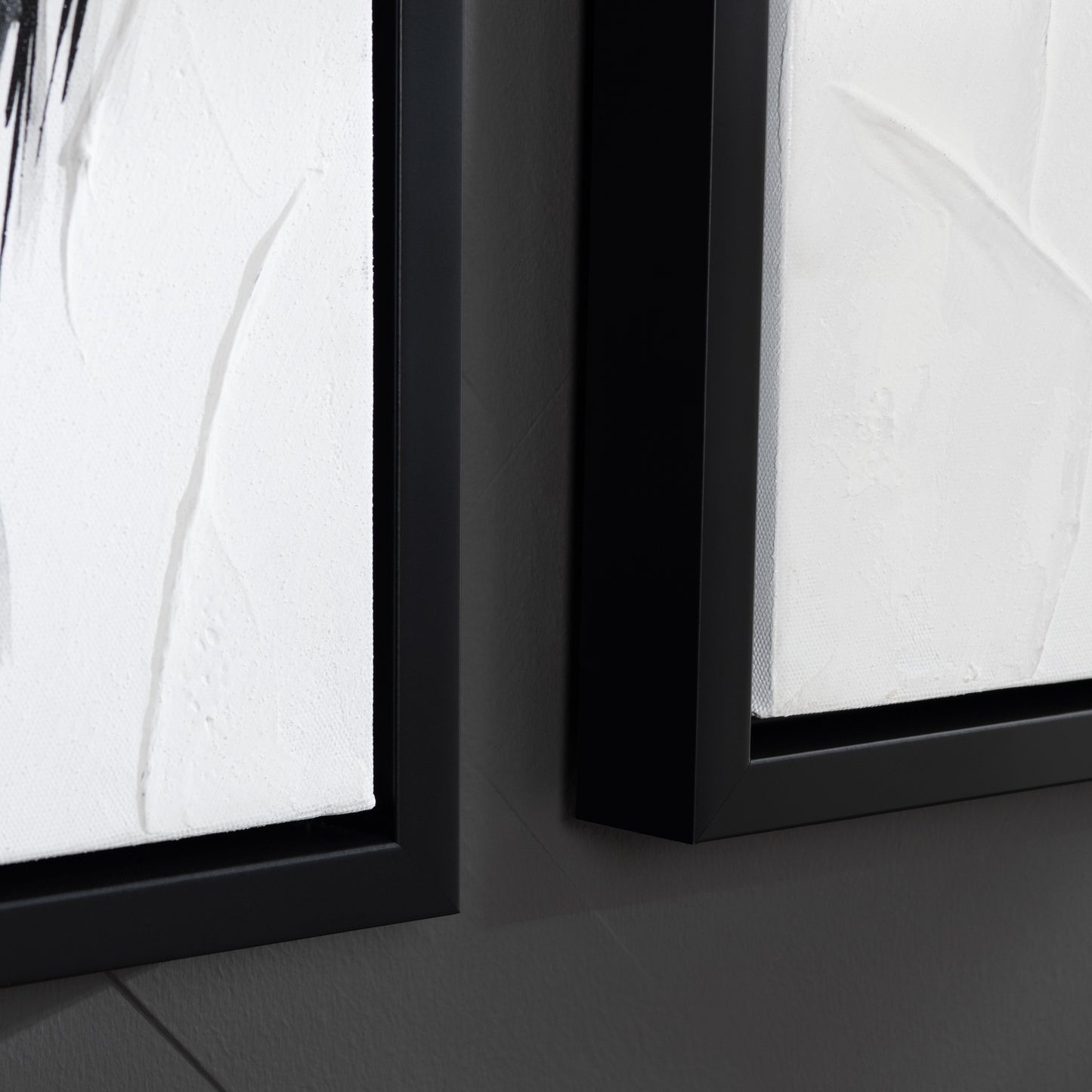 Ramsey Black/White Canvas - Ornate Home