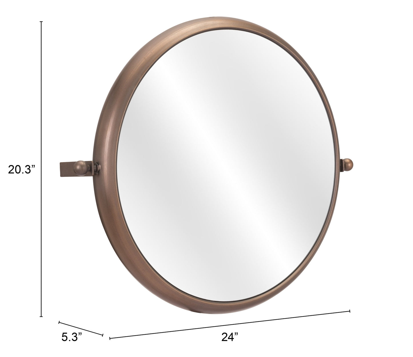 Rand Bronze Mirror - Ornate Home