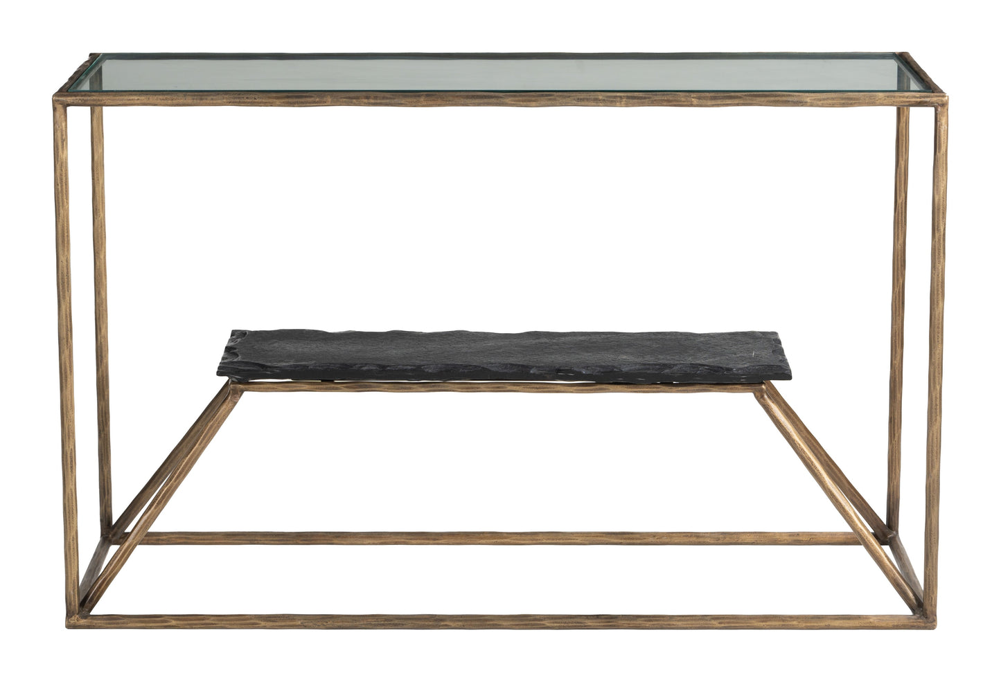 Ranol Brass Console Table - Ornate Home