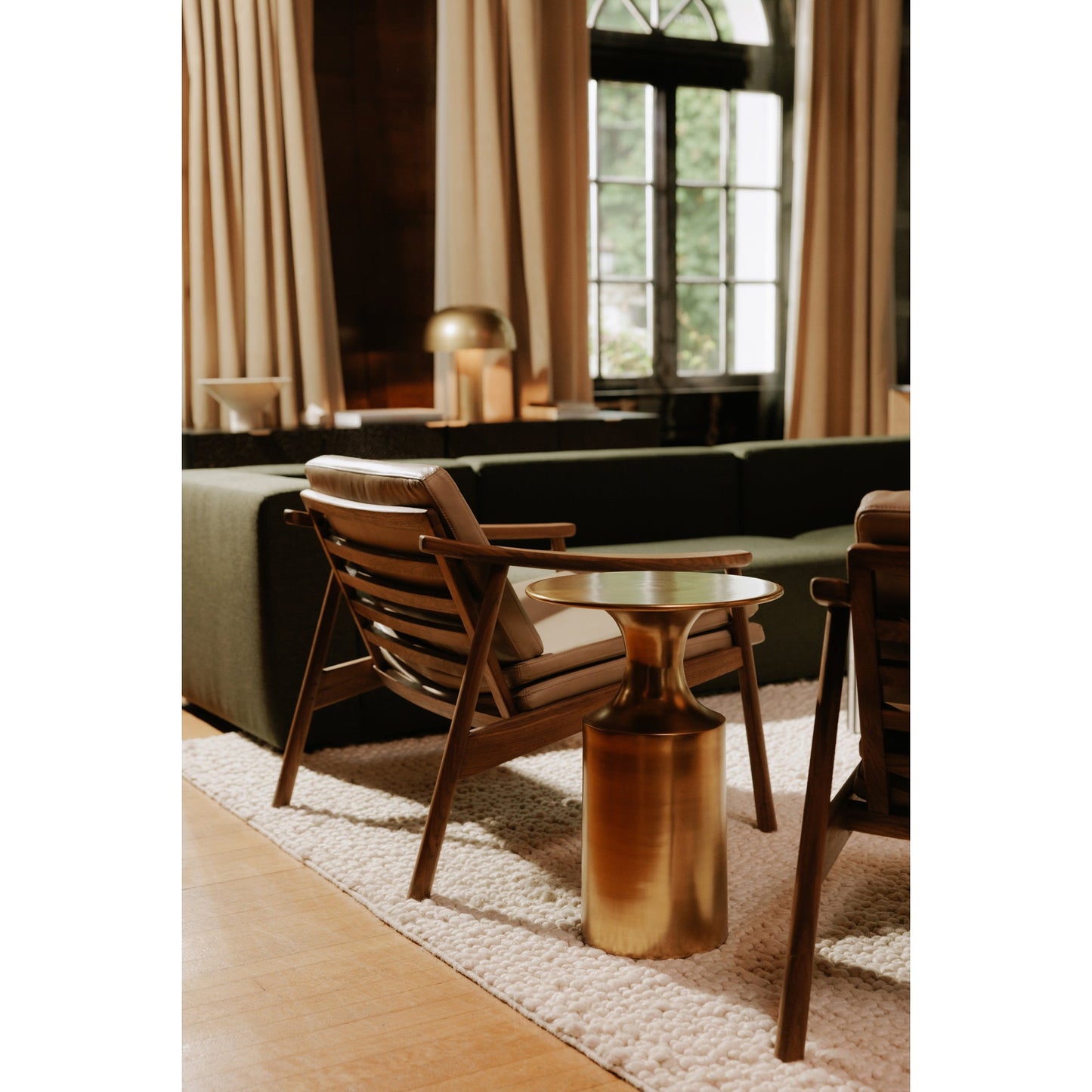 Rassa Gold Accent Table - Ornate Home