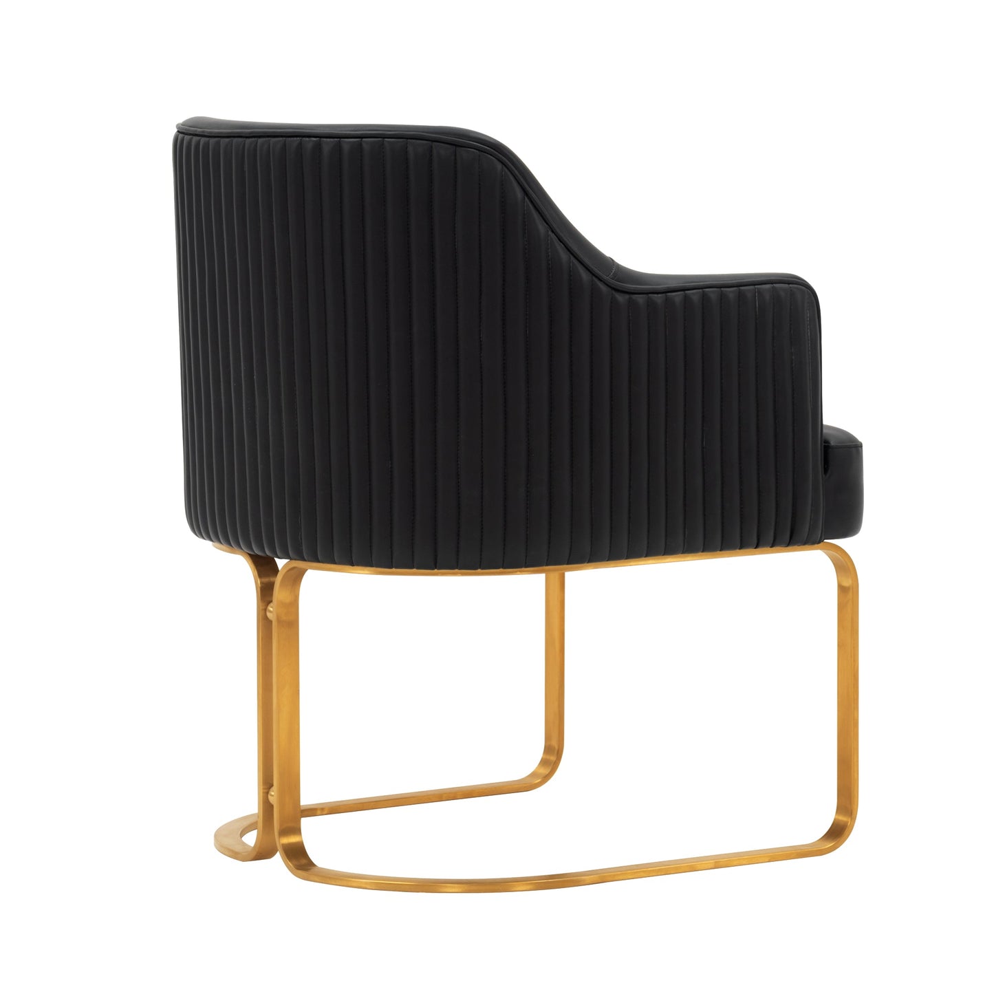 Raya Dining Armchair in Black (set of 2) - Ornate Home