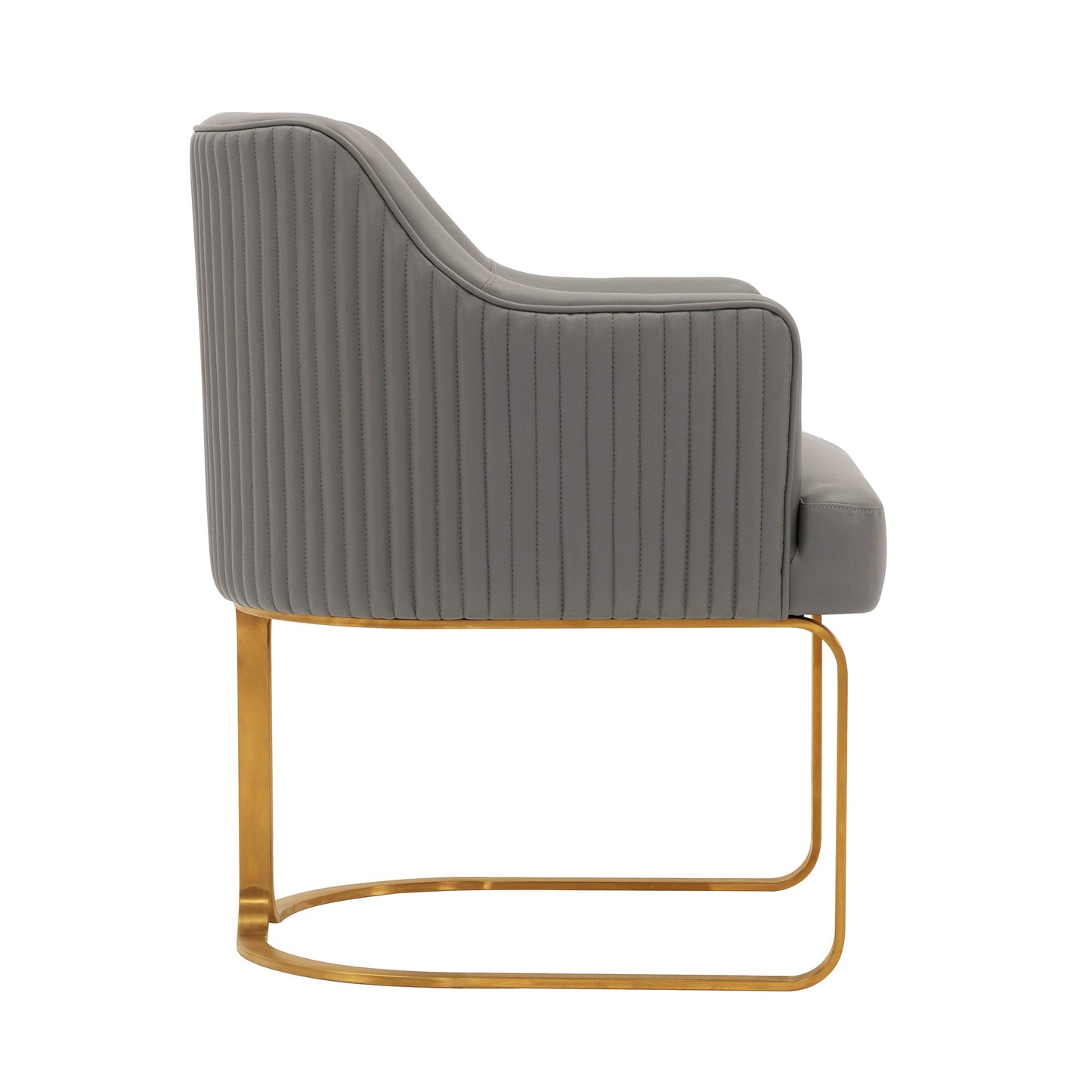 Raya Dining Armchair in Taupe - Ornate Home