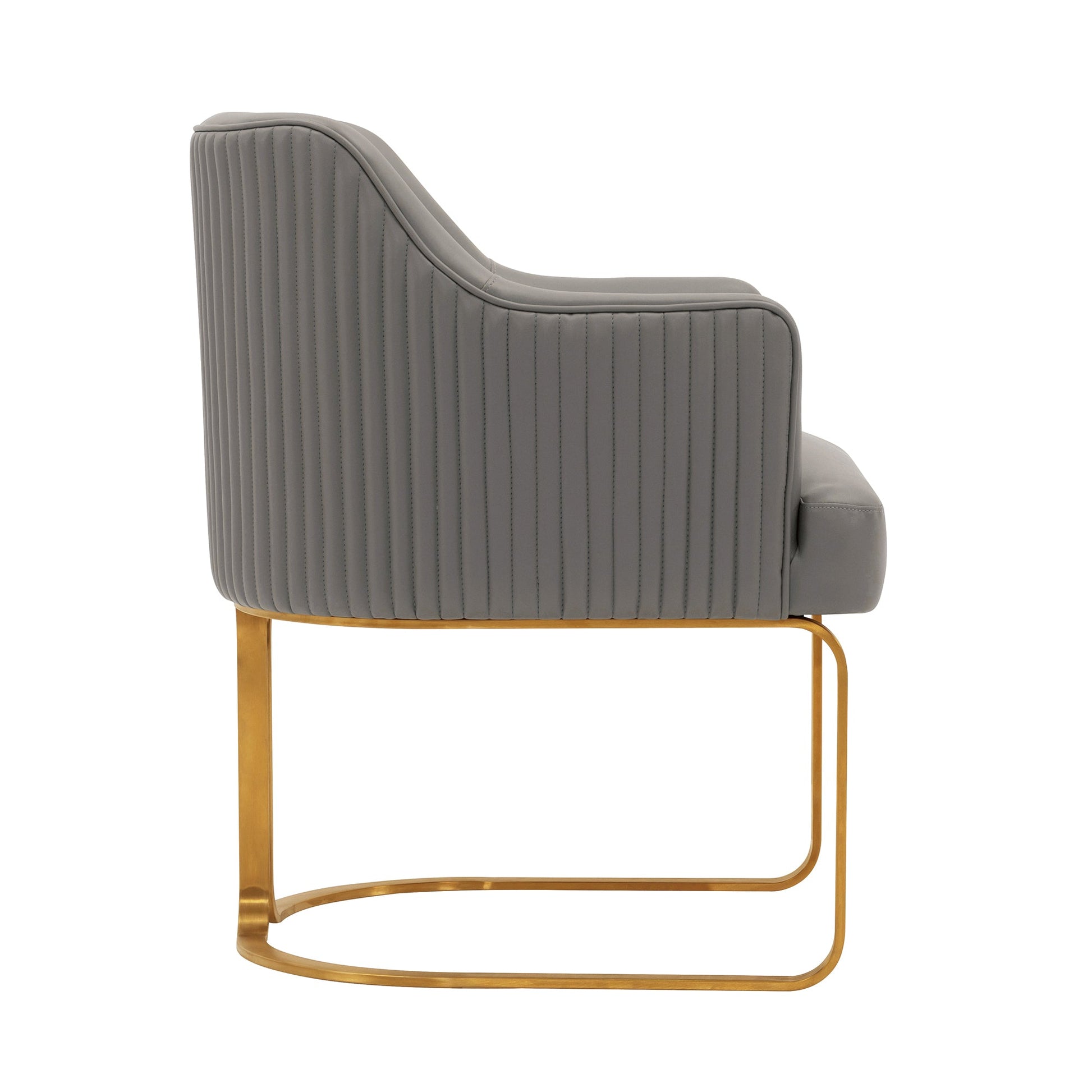 Raya Dining Armchair in Taupe (set of 2) - Ornate Home