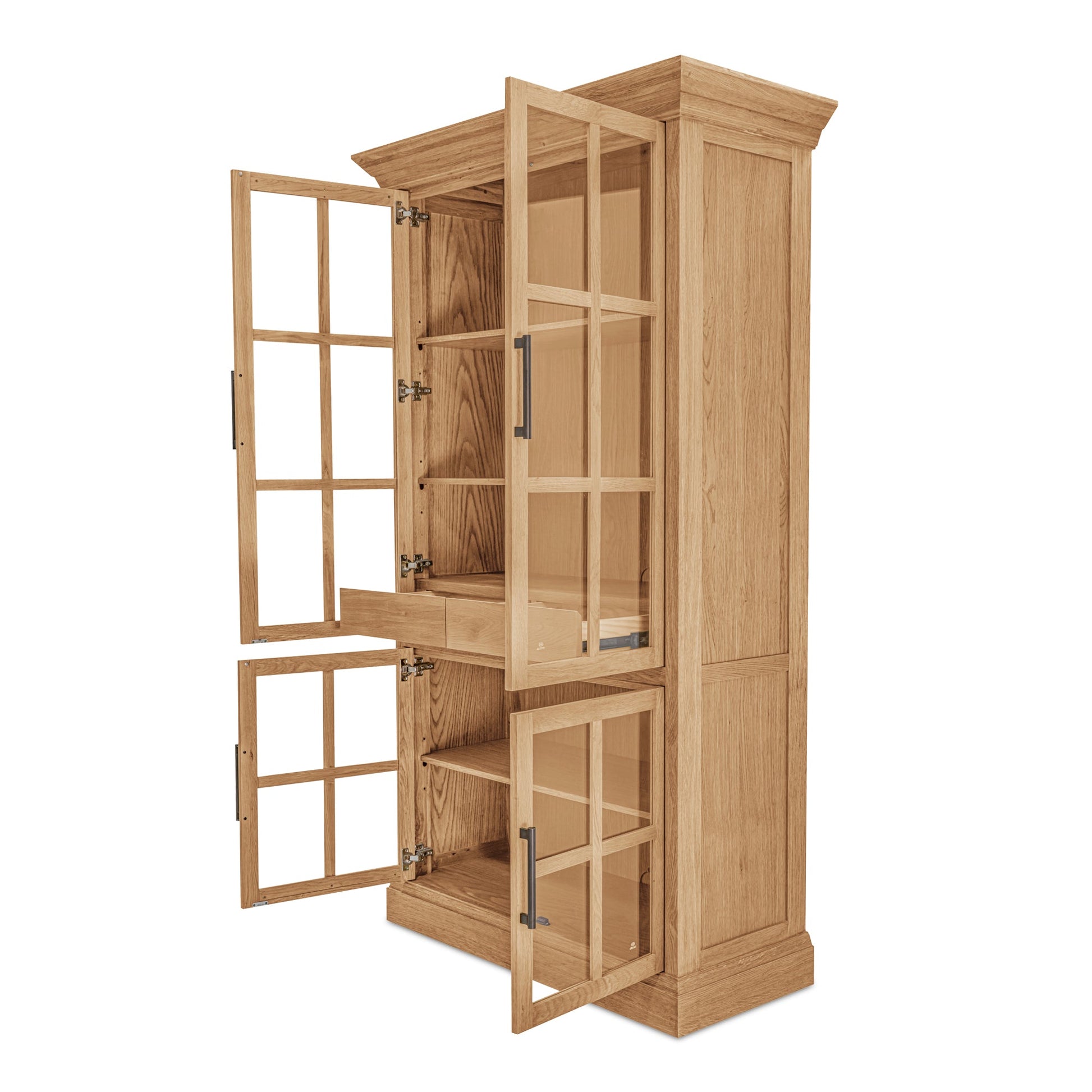 Raymond Natural Tall Cabinet - Ornate Home