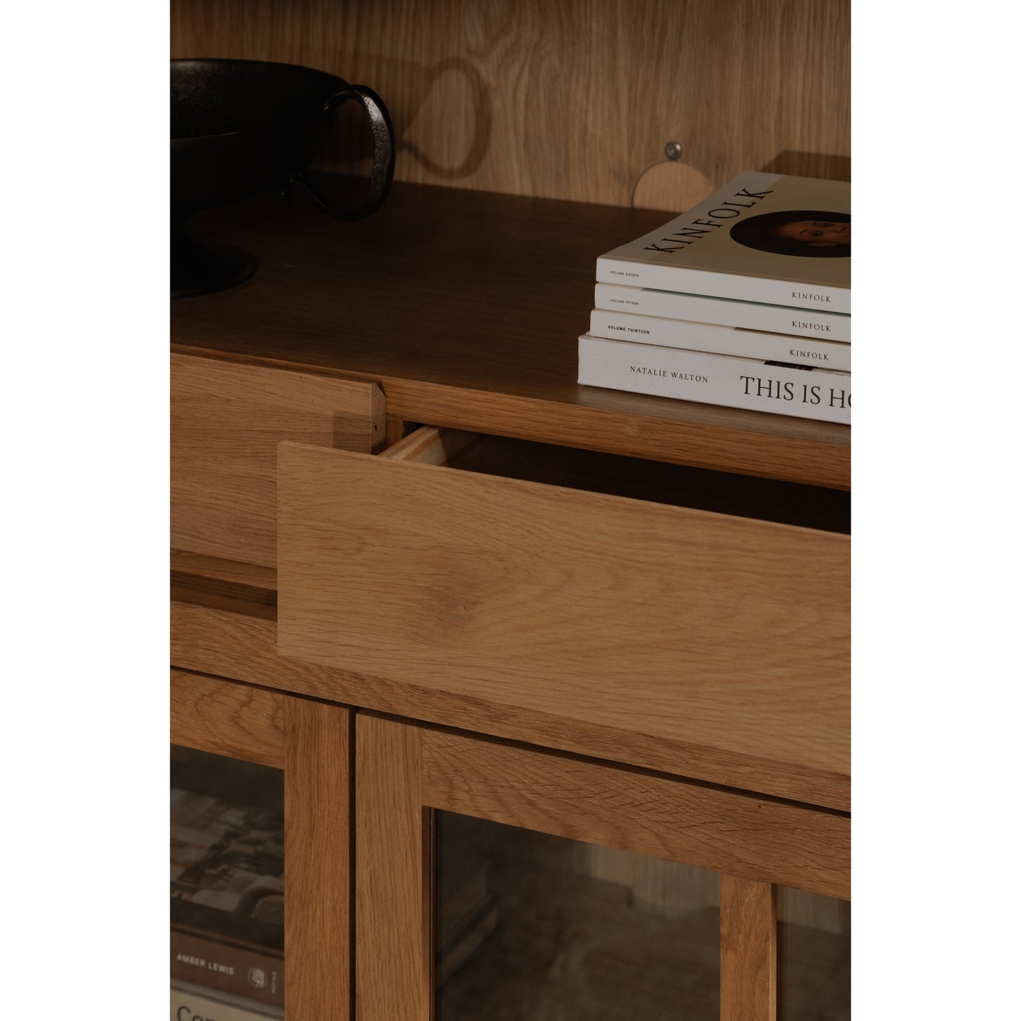 Raymond Natural Tall Cabinet - Ornate Home