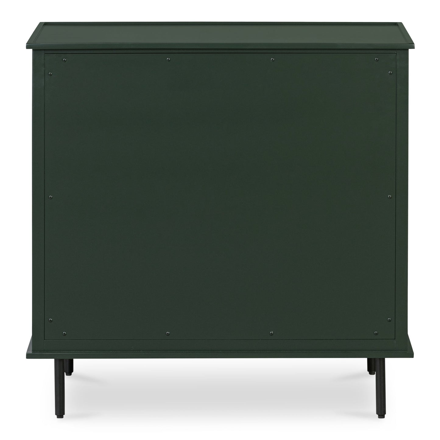 Reagan Deep Green 3 Drawer Nightstand - Ornate Home
