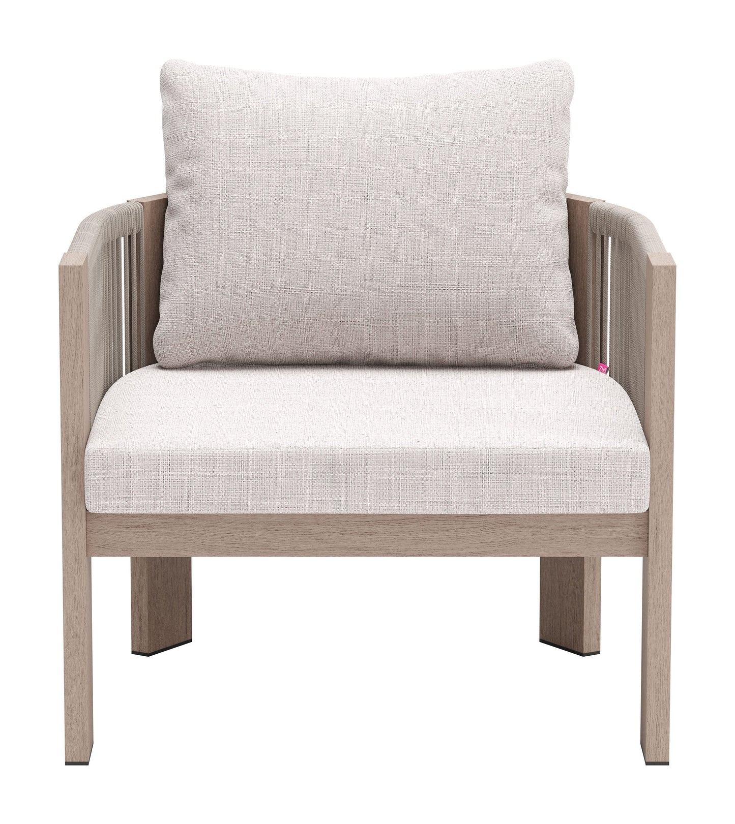 Rebel Beige Outdoor Accent Chair - Ornate Home