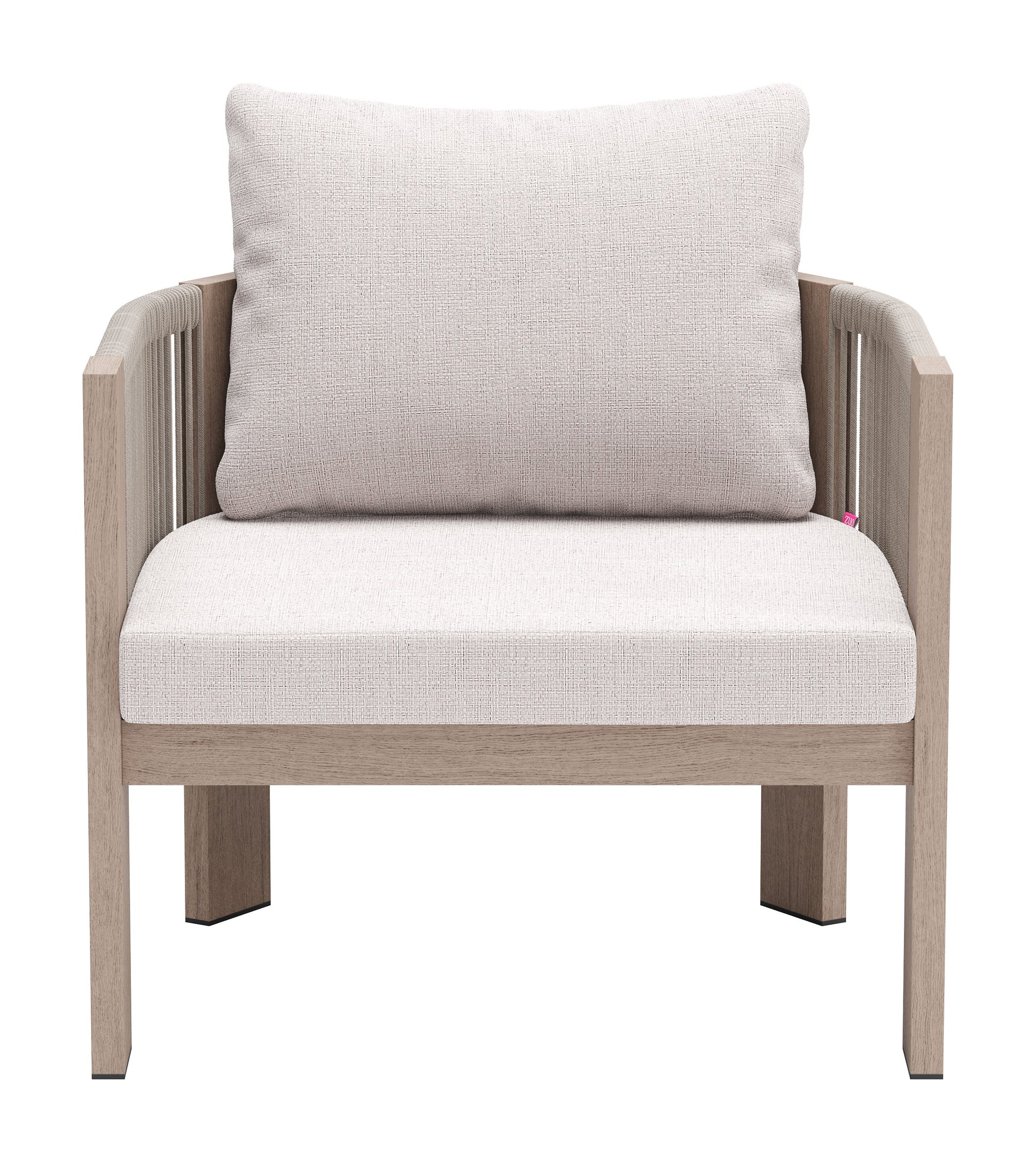 Rebel Beige Outdoor Accent Chair - Ornate Home