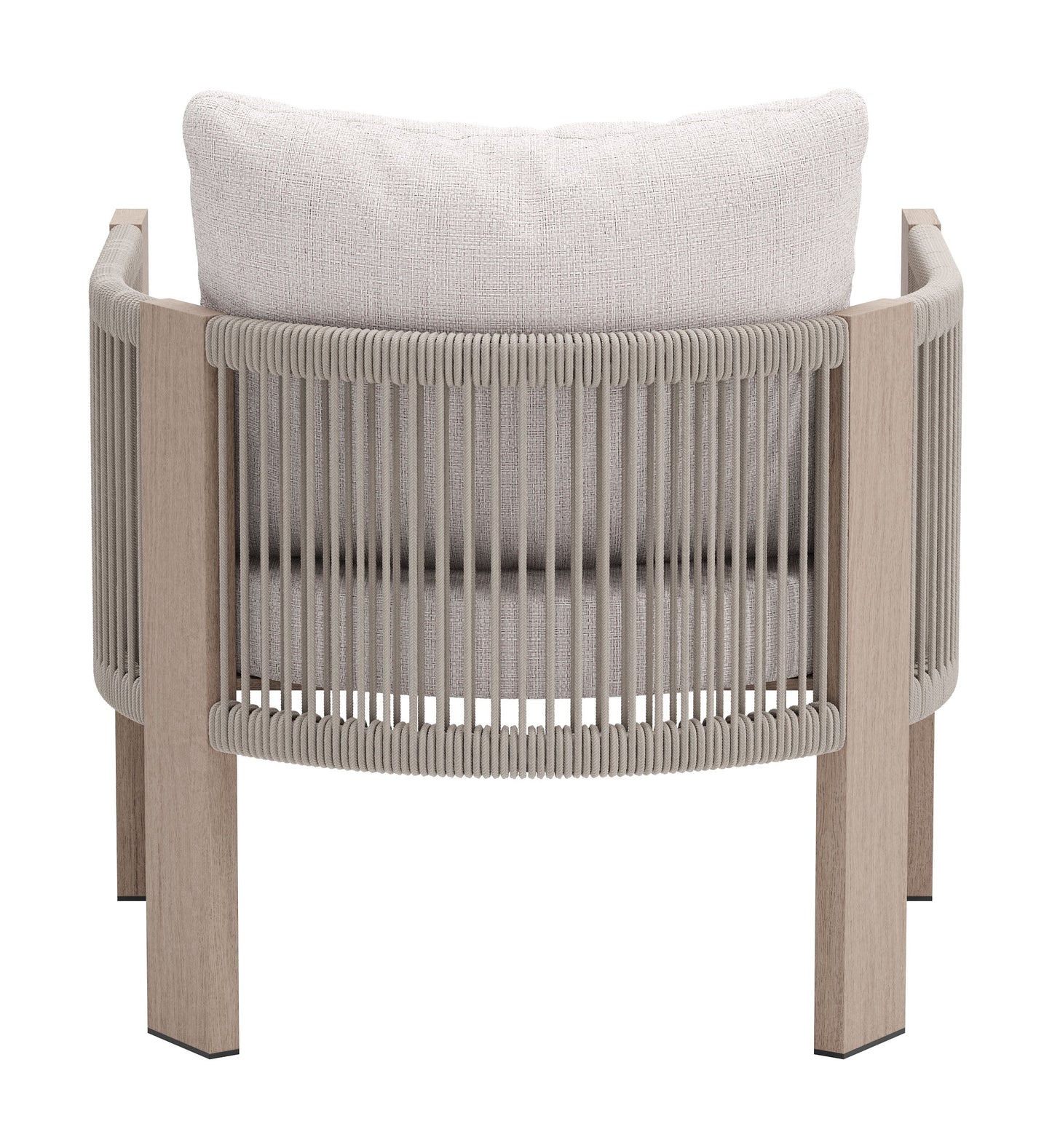 Rebel Beige Outdoor Accent Chair - Ornate Home