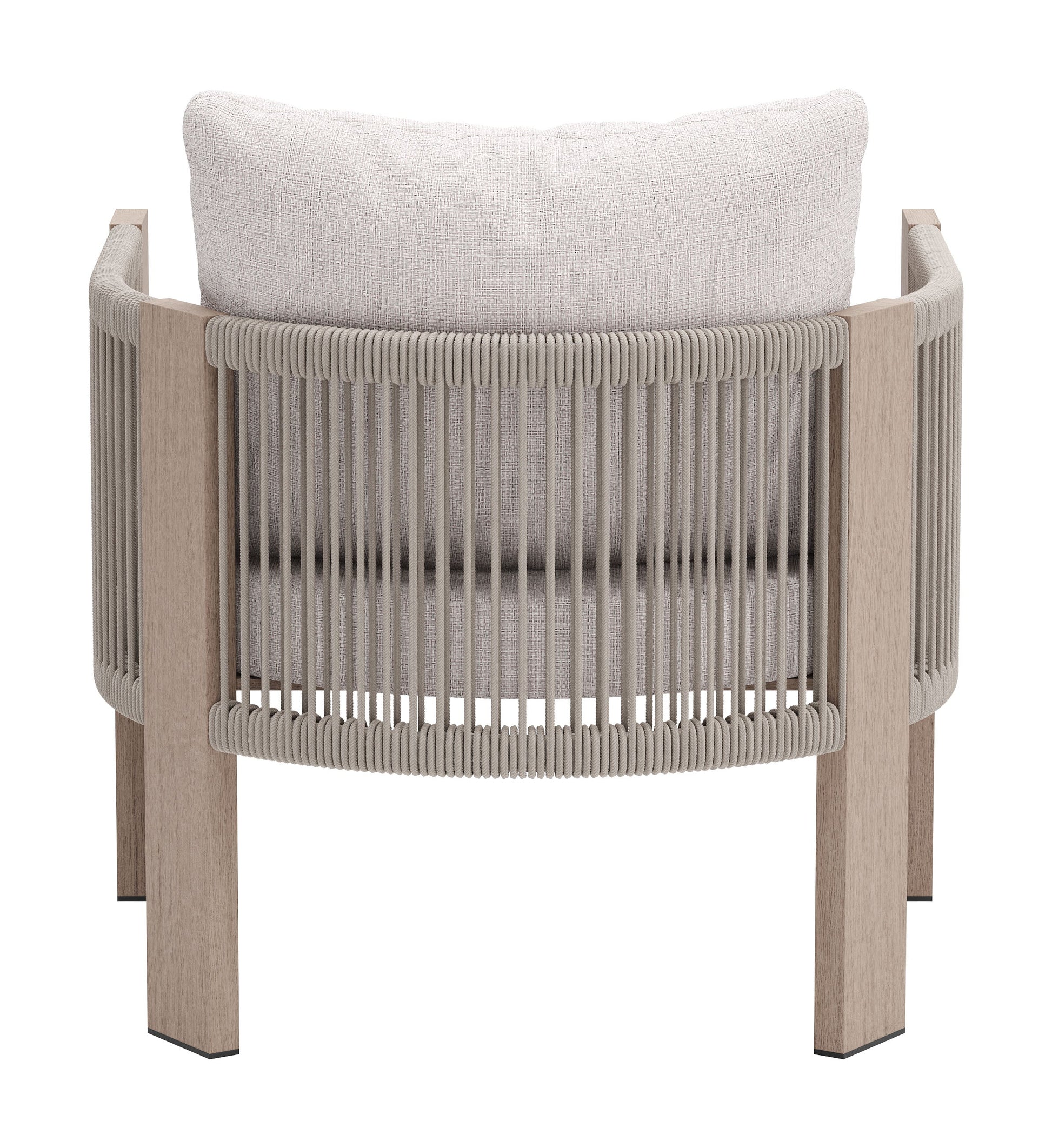 Rebel Beige Outdoor Accent Chair - Ornate Home