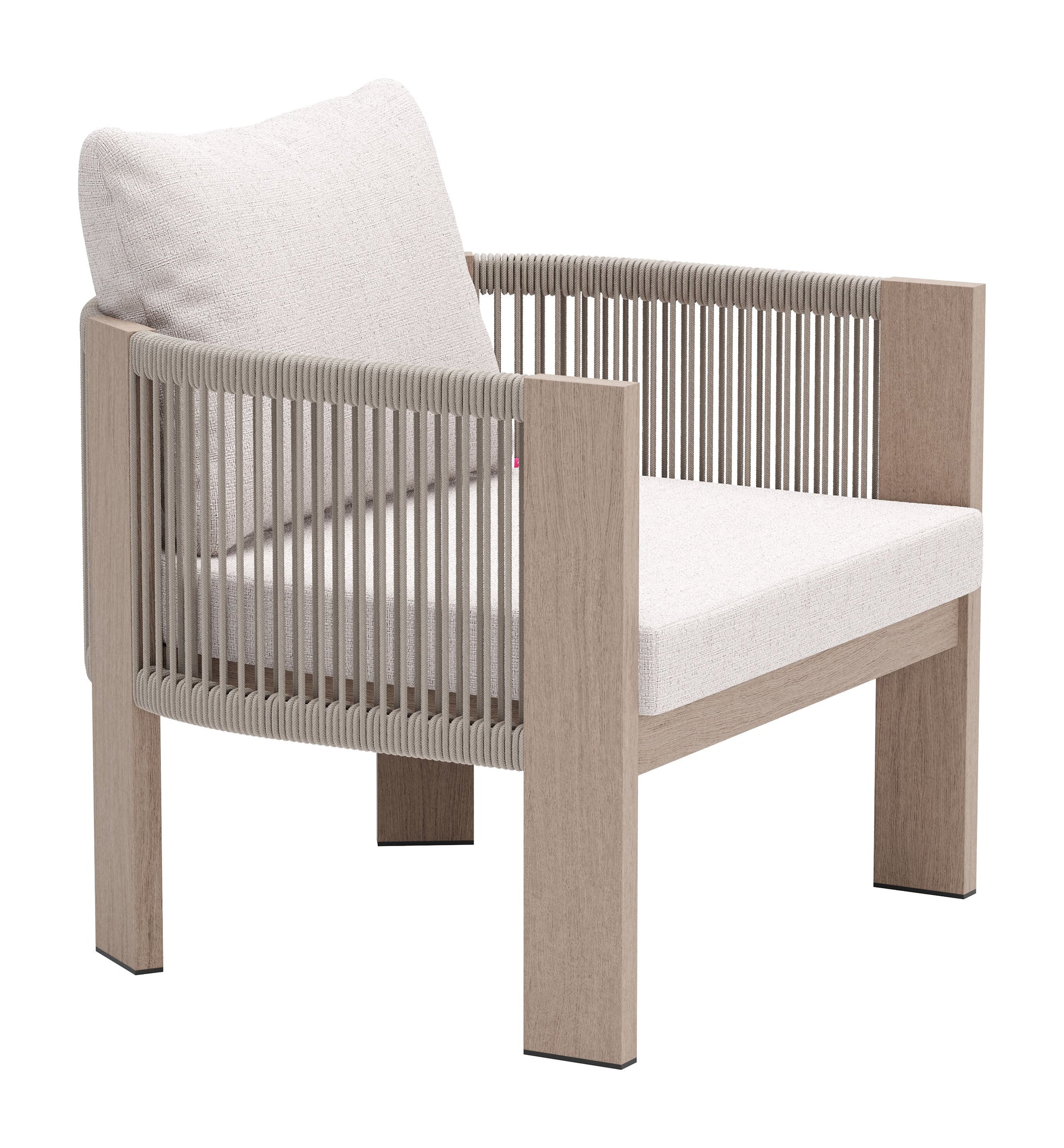 Rebel Beige Outdoor Accent Chair - Ornate Home