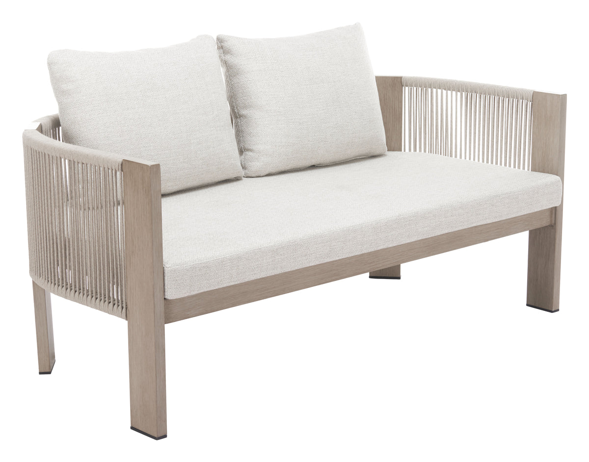 Rebel Beige Outdoor Sofa - Ornate Home