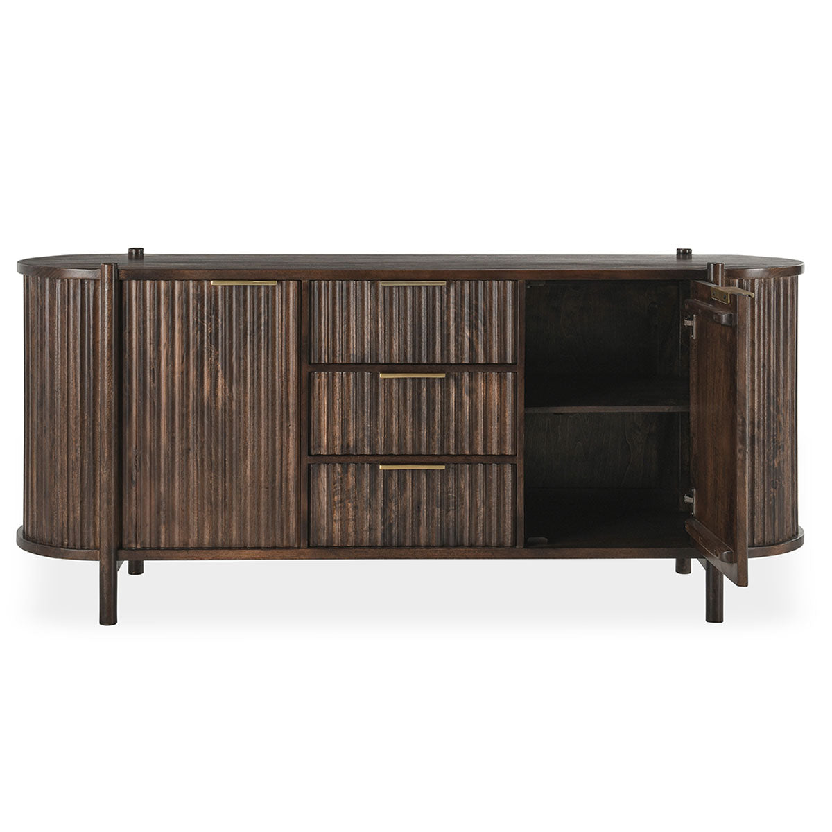 Redford Brown Buffet - Ornate Home