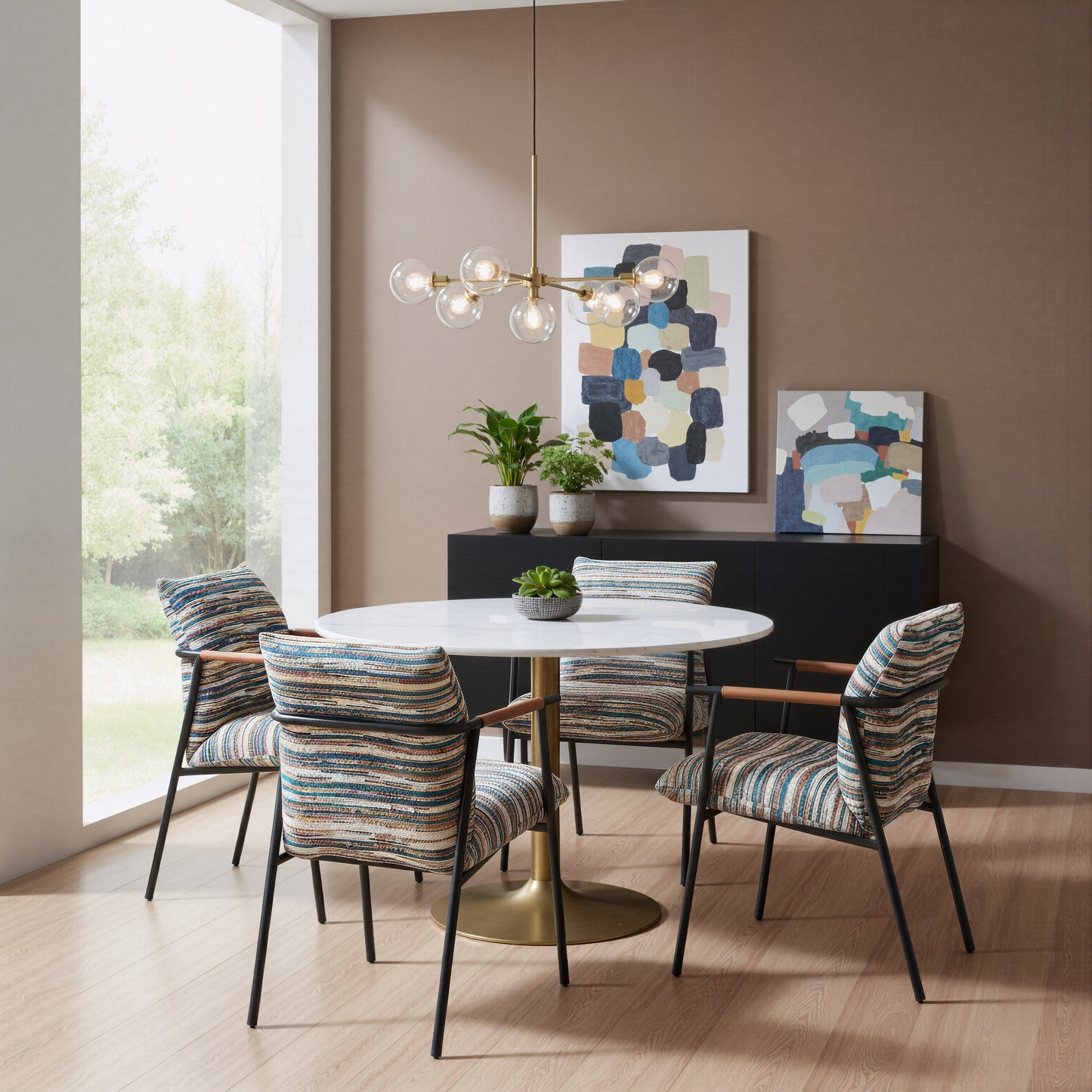 Reduga Multicolor Dining Chair - Ornate Home