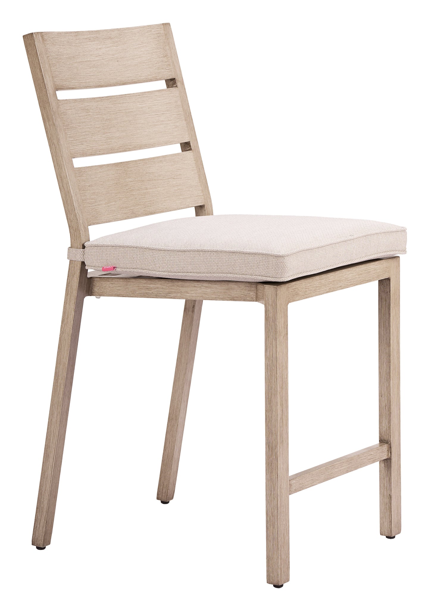 Reefline Gray Outdoor Armless Counter Stool (Set of 2) - Ornate Home