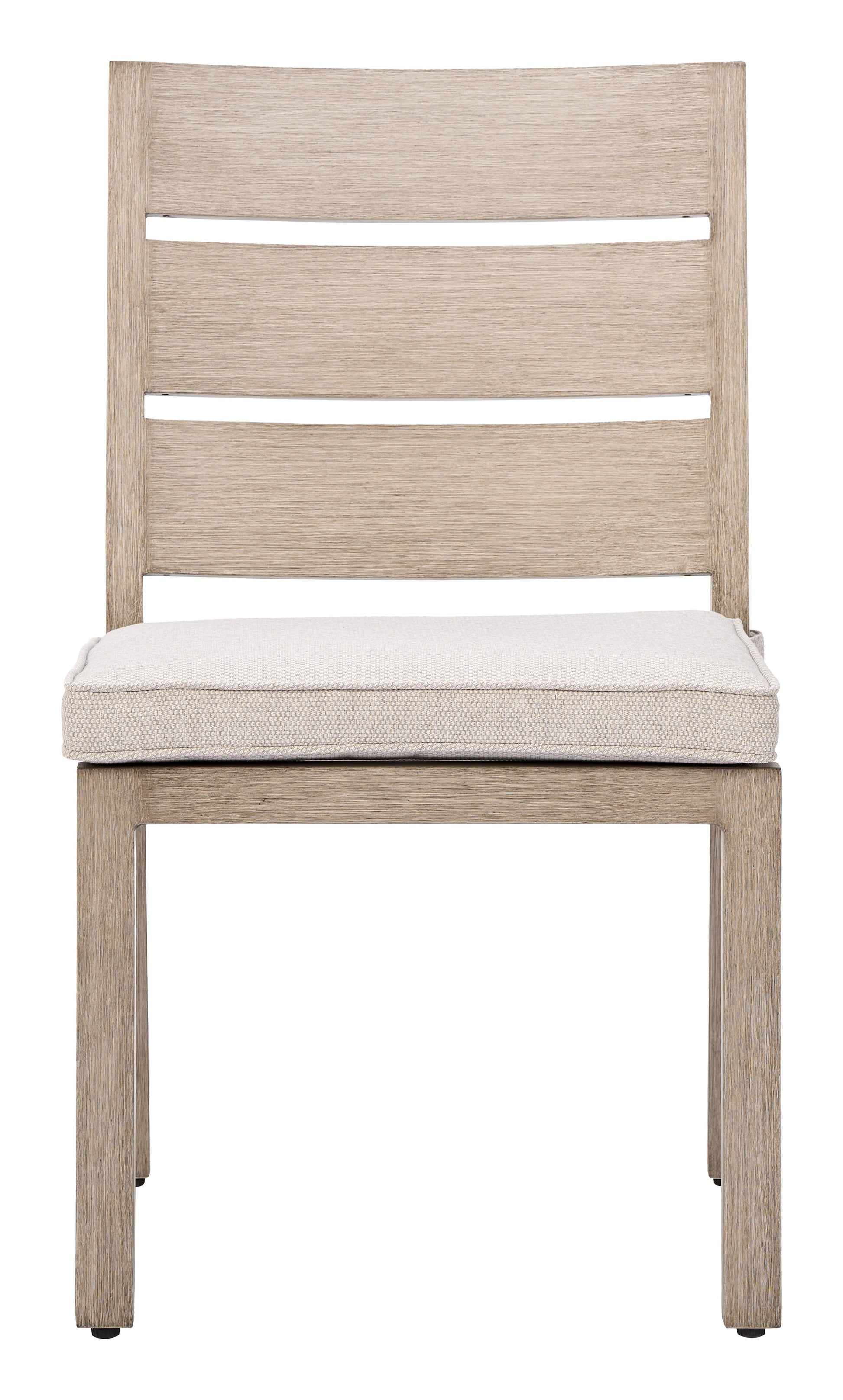 Reefline Gray Outdoor Armless Dining Chair (Set of 2) - Ornate Home