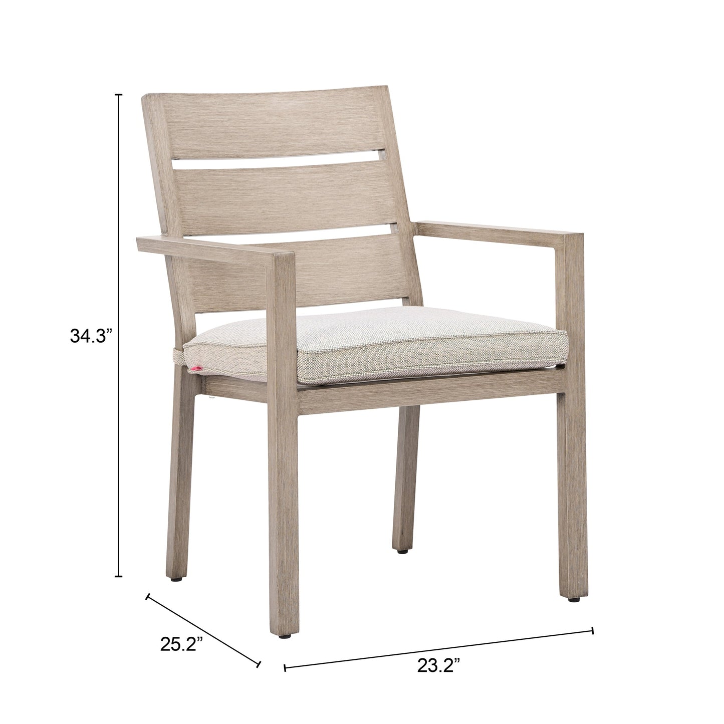 Reefline Green Outdoor Dining Chair (Set of 2) - Ornate Home