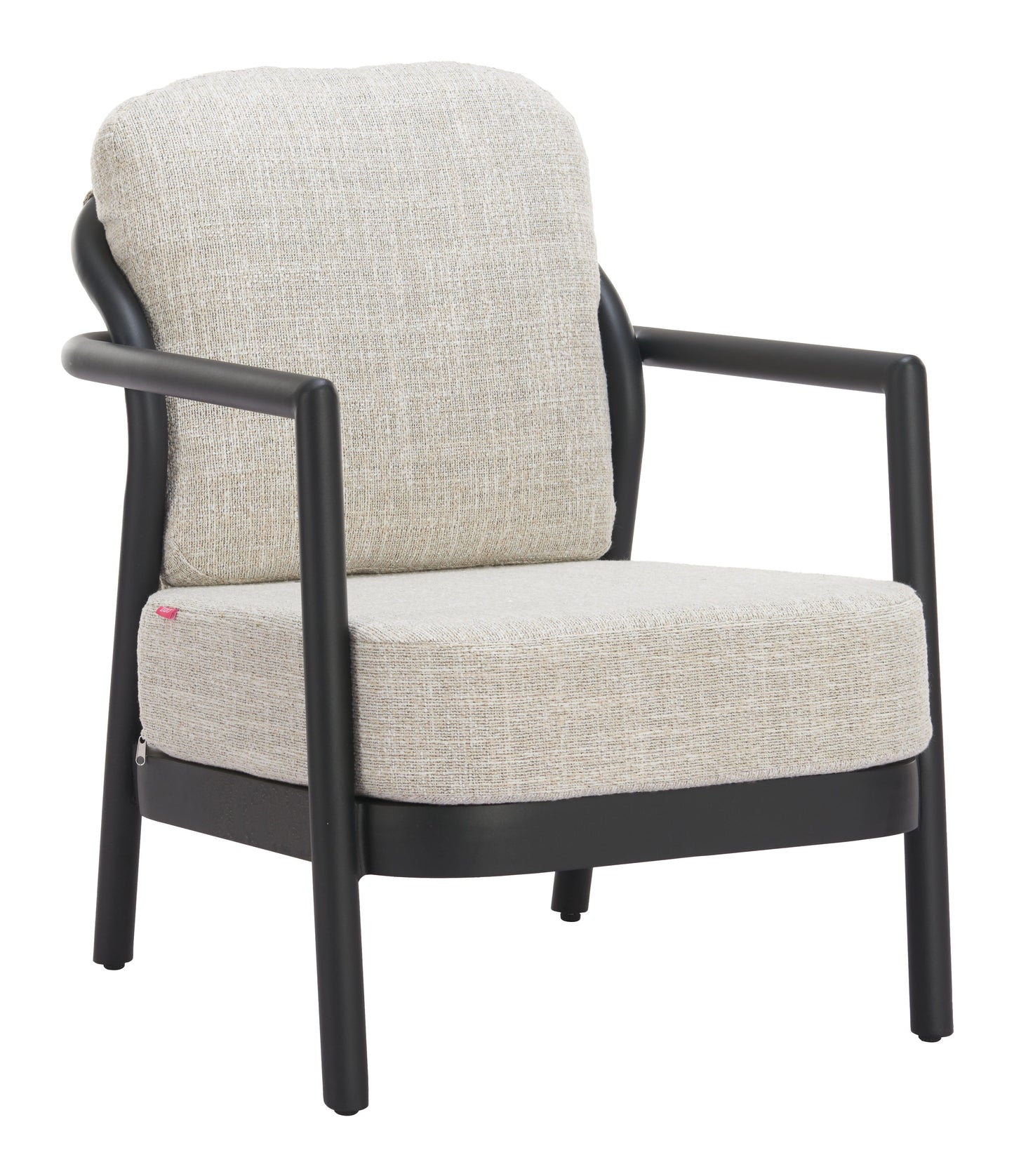Rein Beige Outdoor Accent Chair - Ornate Home
