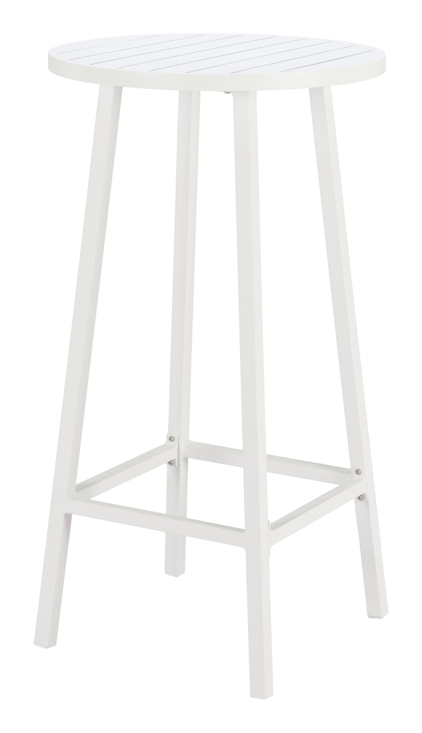 Ren White Outdoor Bar Table - Ornate Home