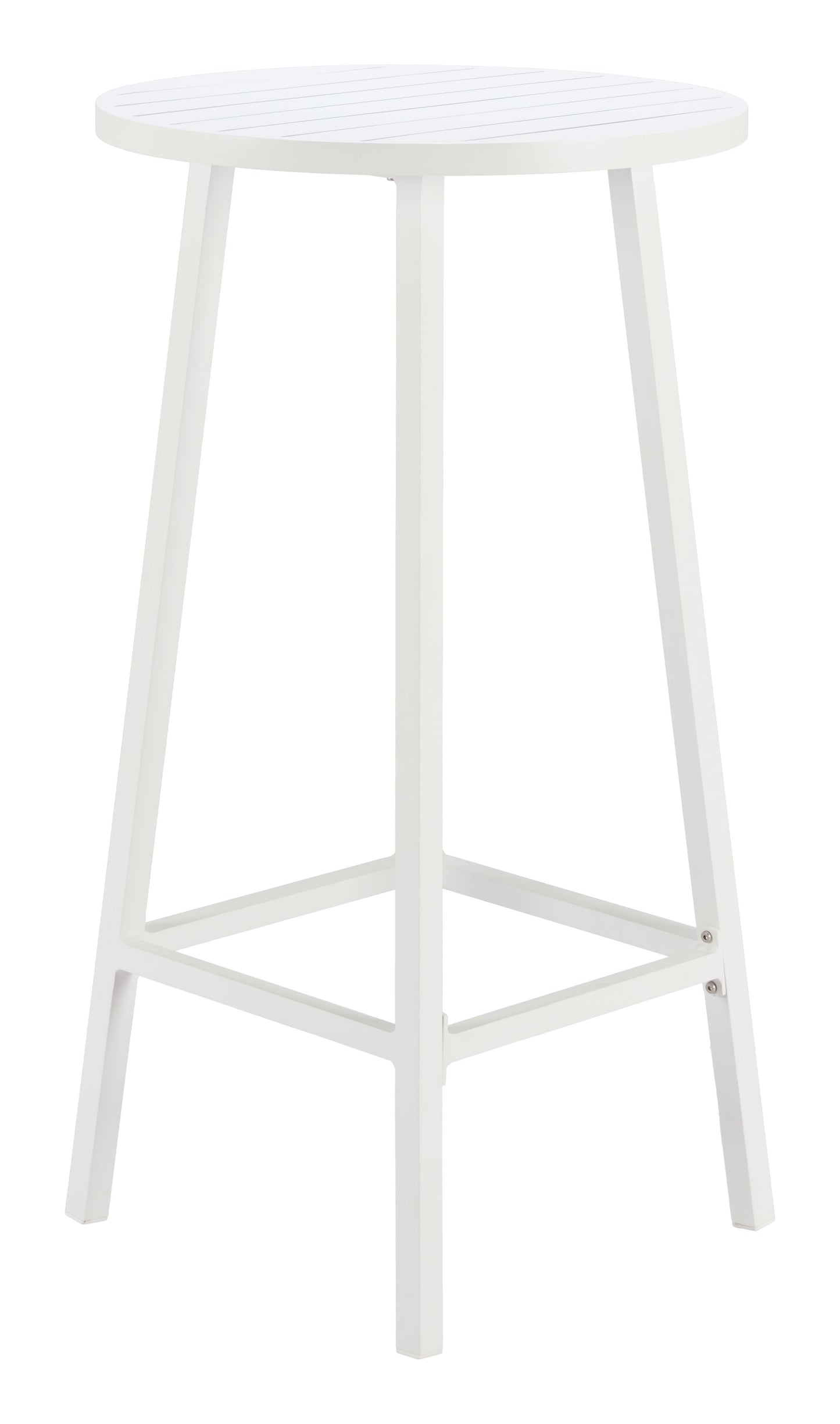 Ren White Outdoor Bar Table - Ornate Home