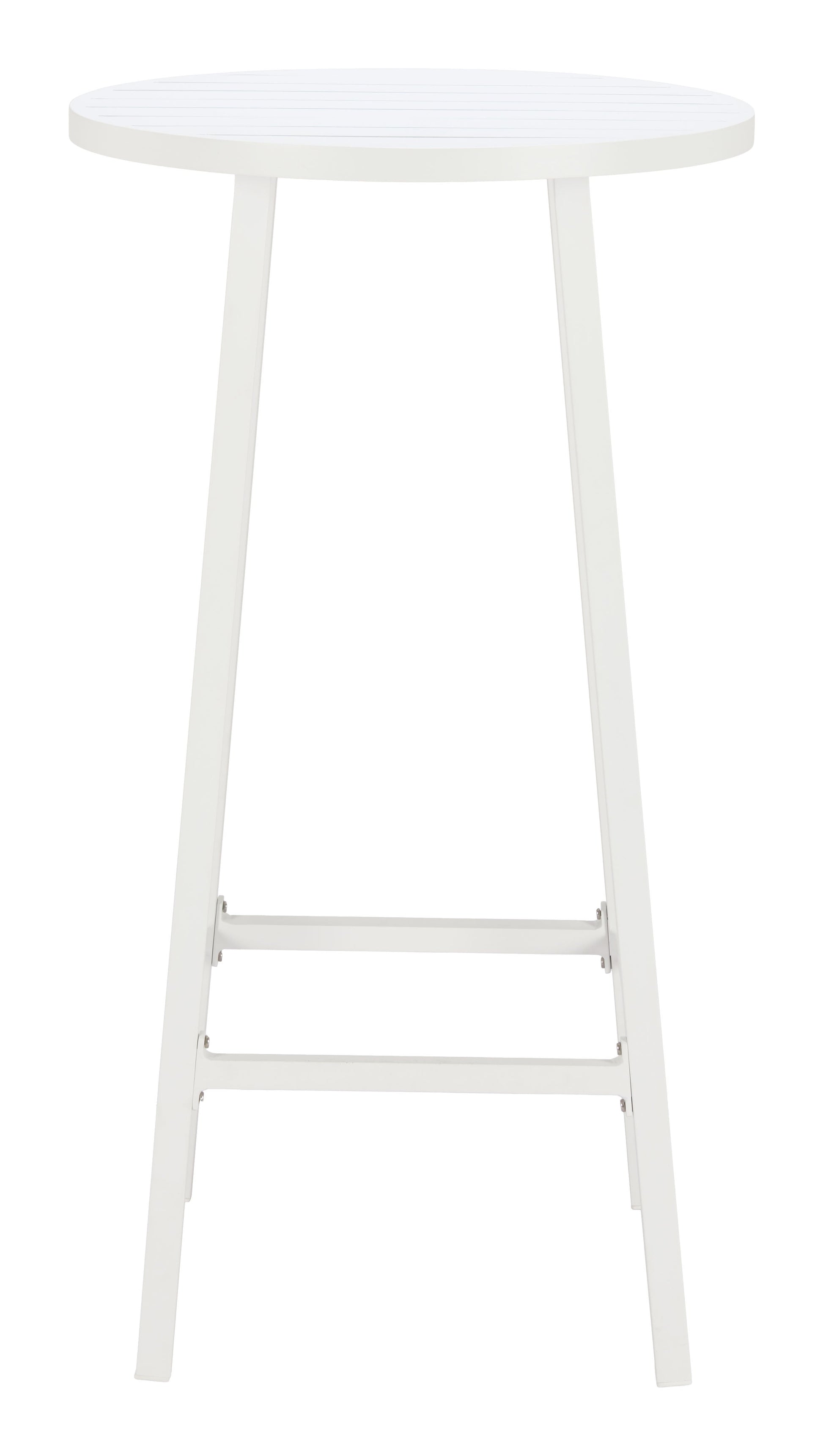 Ren White Outdoor Bar Table - Ornate Home