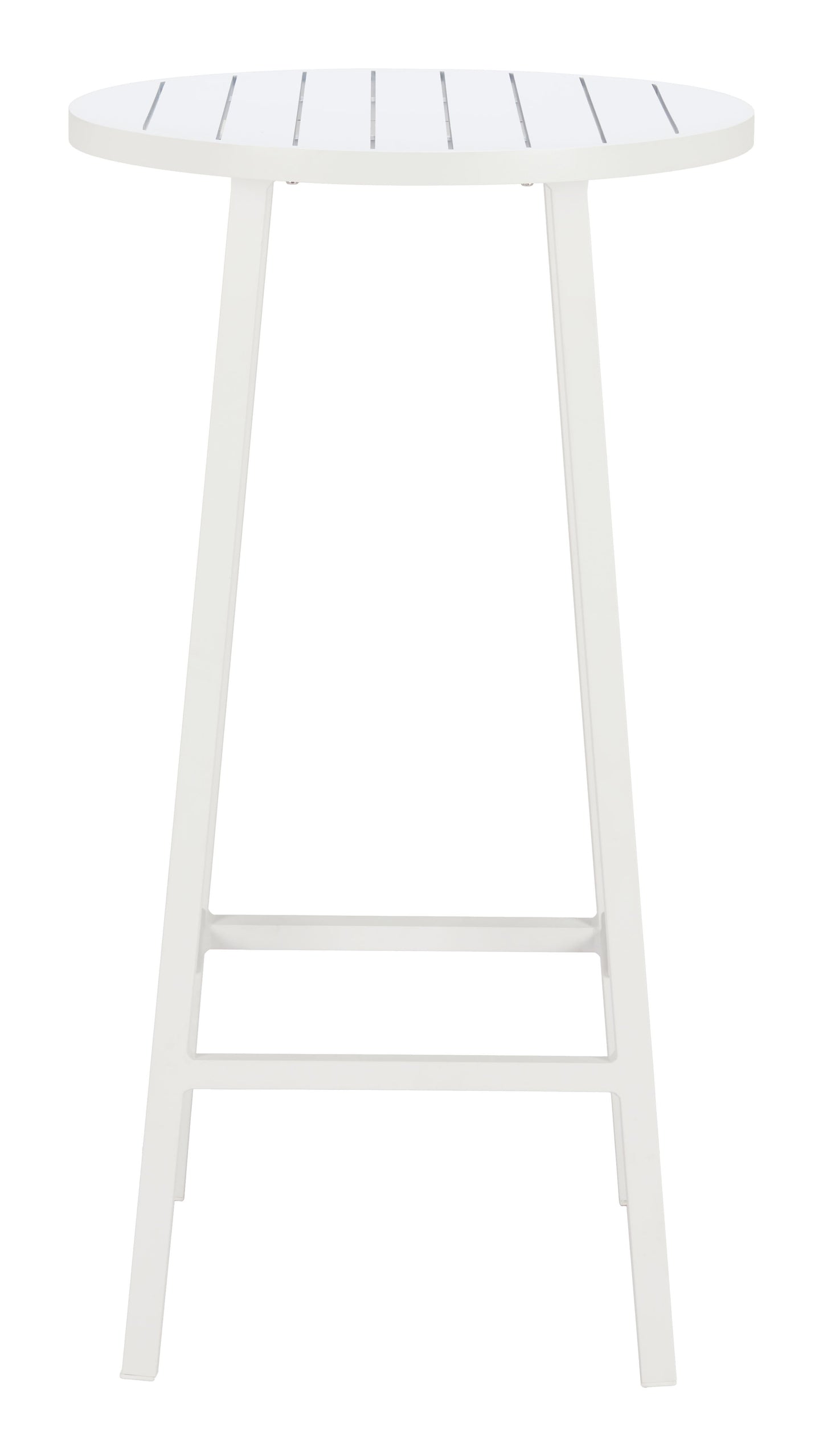Ren White Outdoor Bar Table - Ornate Home