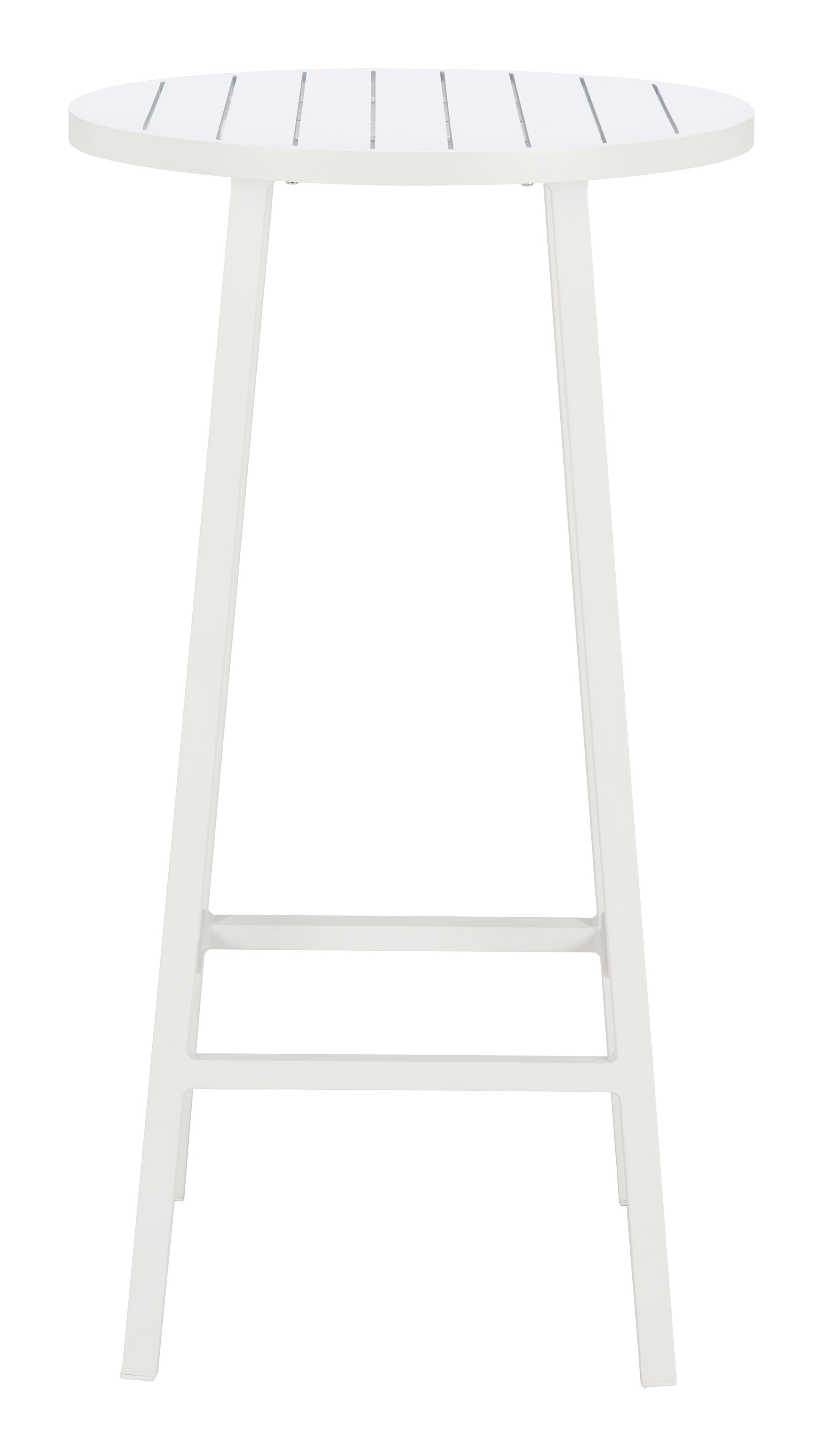 Ren White Outdoor Bar Table - Ornate Home