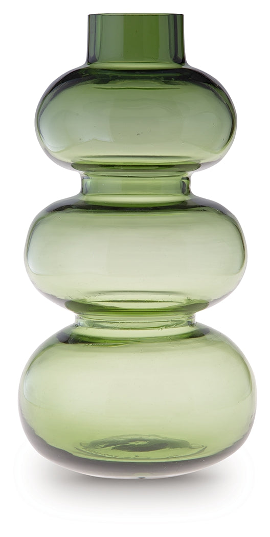Renethorne Green Vase- Viva Furn