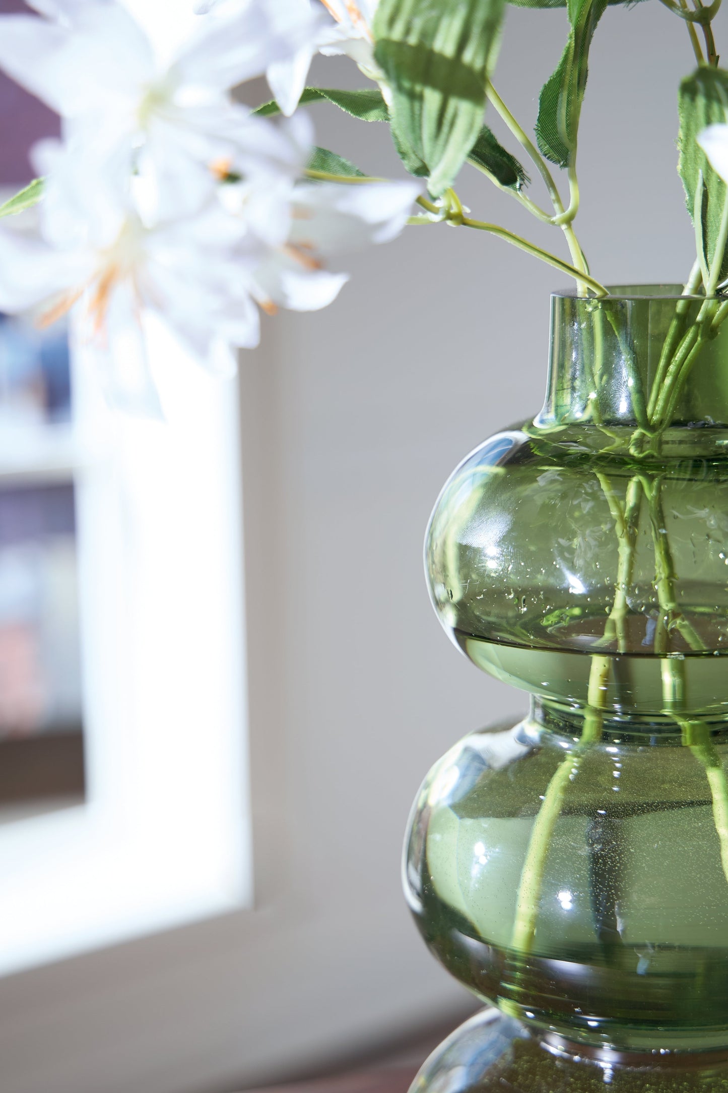 Renethorne Green Vase- Viva Furn