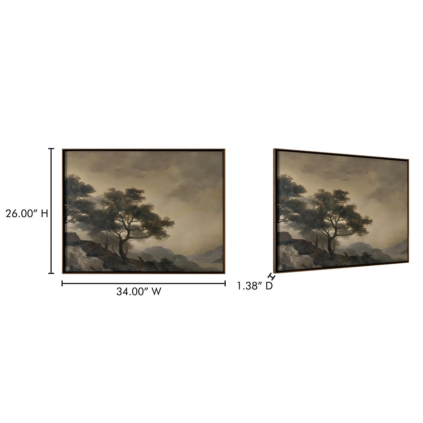Reverie Multicolor Framed Painting - Ornate Home