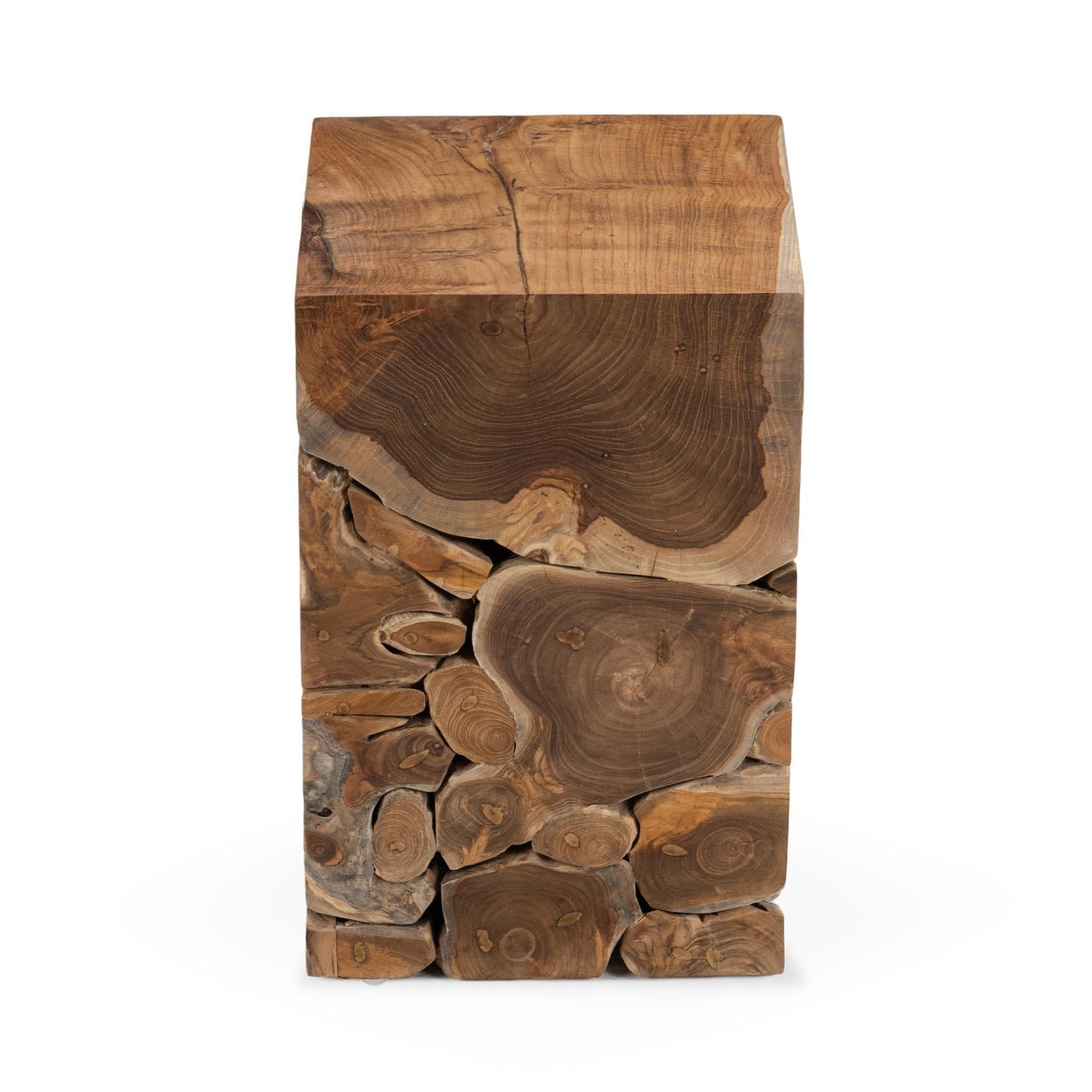 Rhea Natural Accent Table - Ornate Home